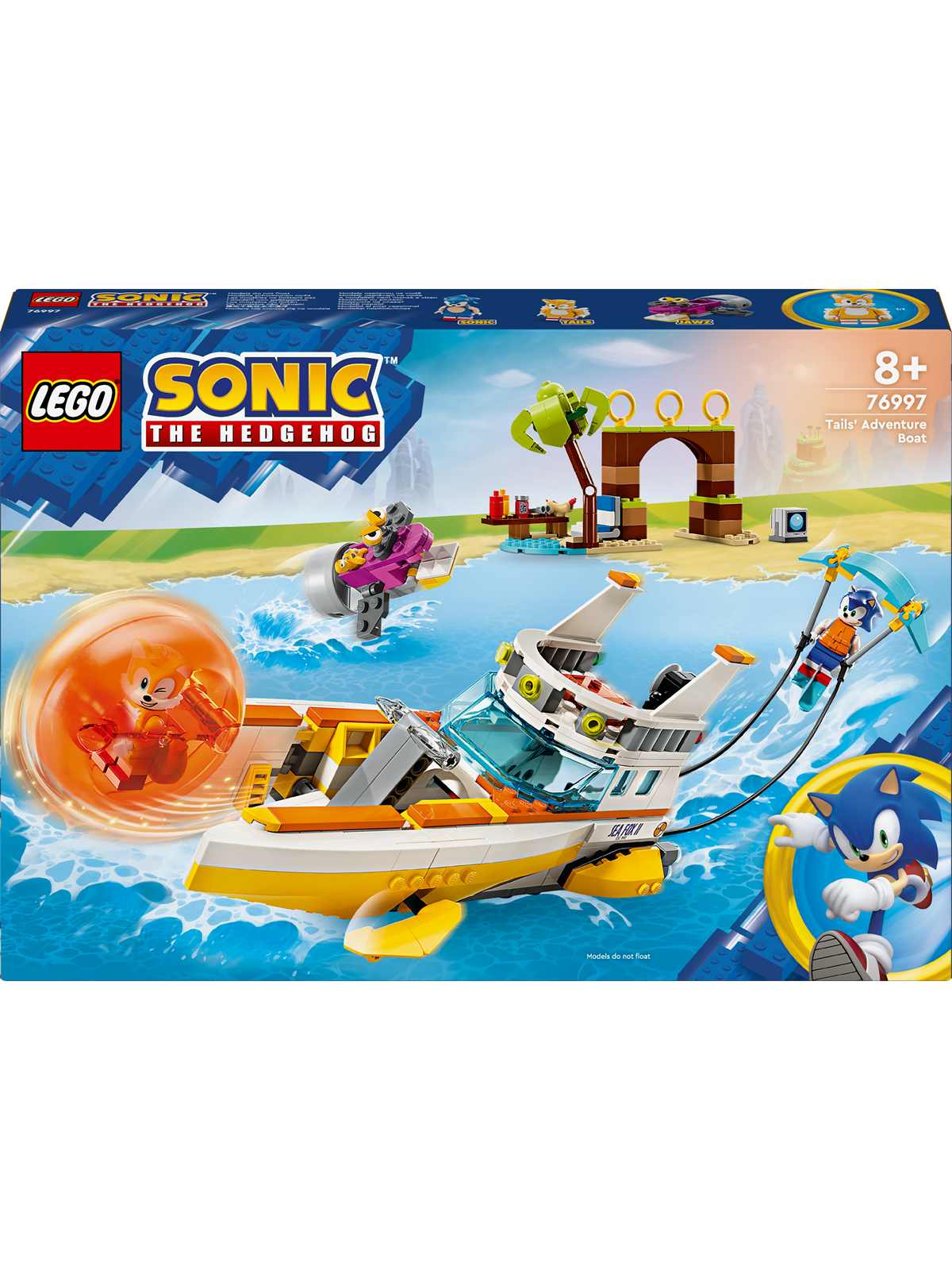 Lego Sonic 76997 Tails‘ Abenteuerboot