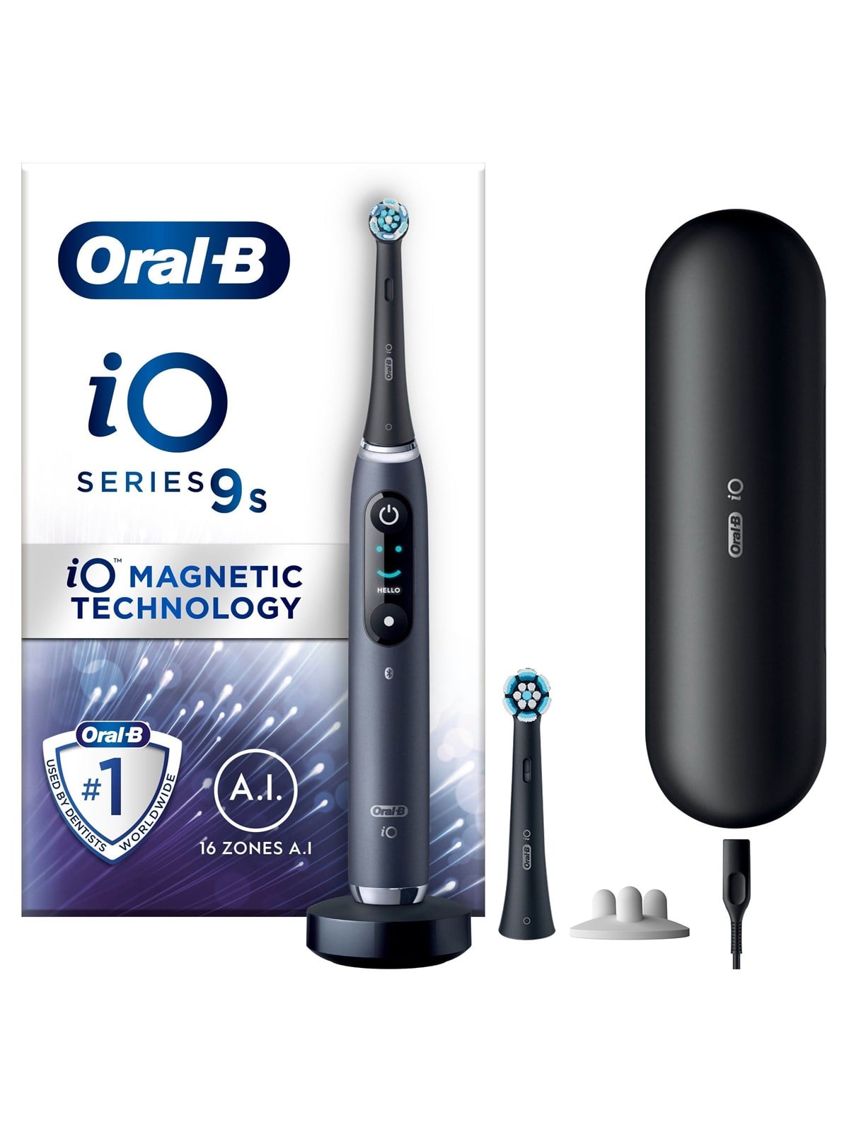 Oral-b Elektrische Zahnbürste Io9s Black Onyx - Elektrische Zahnbuersten - 8700216387071