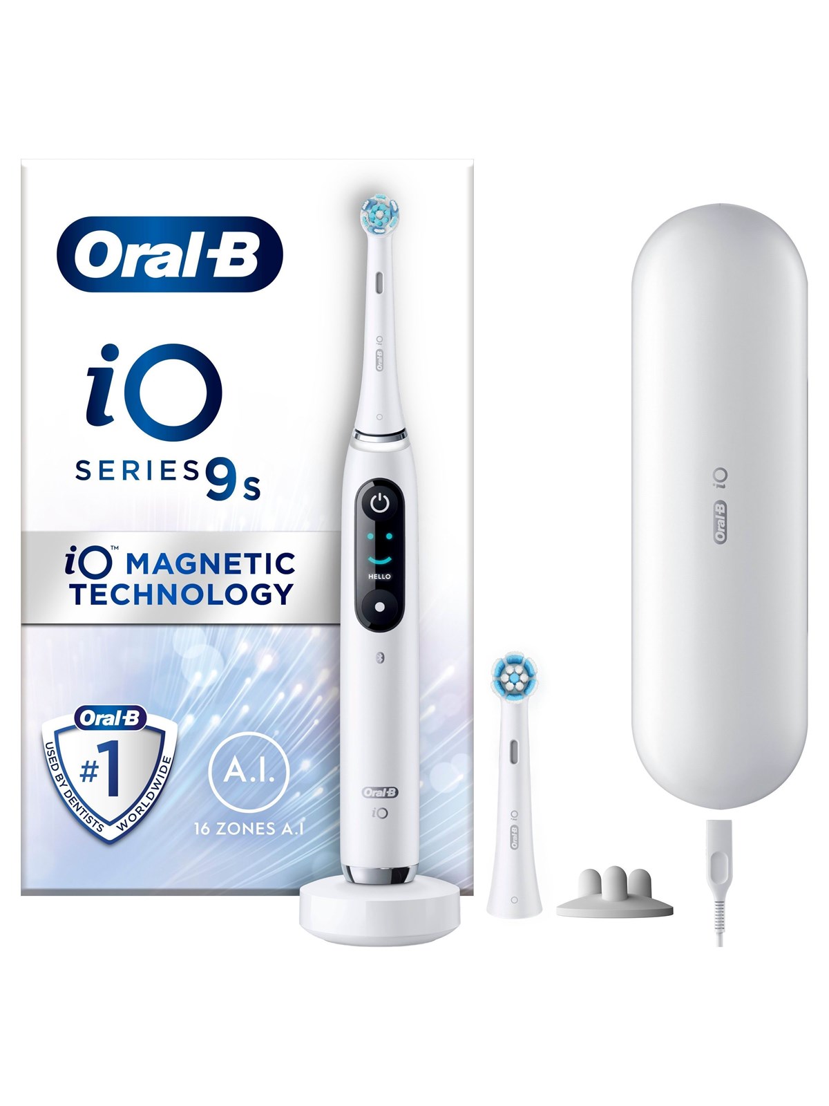 Oral-b Elektrische Zahnbürste Io9s White Alabaster - Elektrische Zahnbuersten - 8700216387224