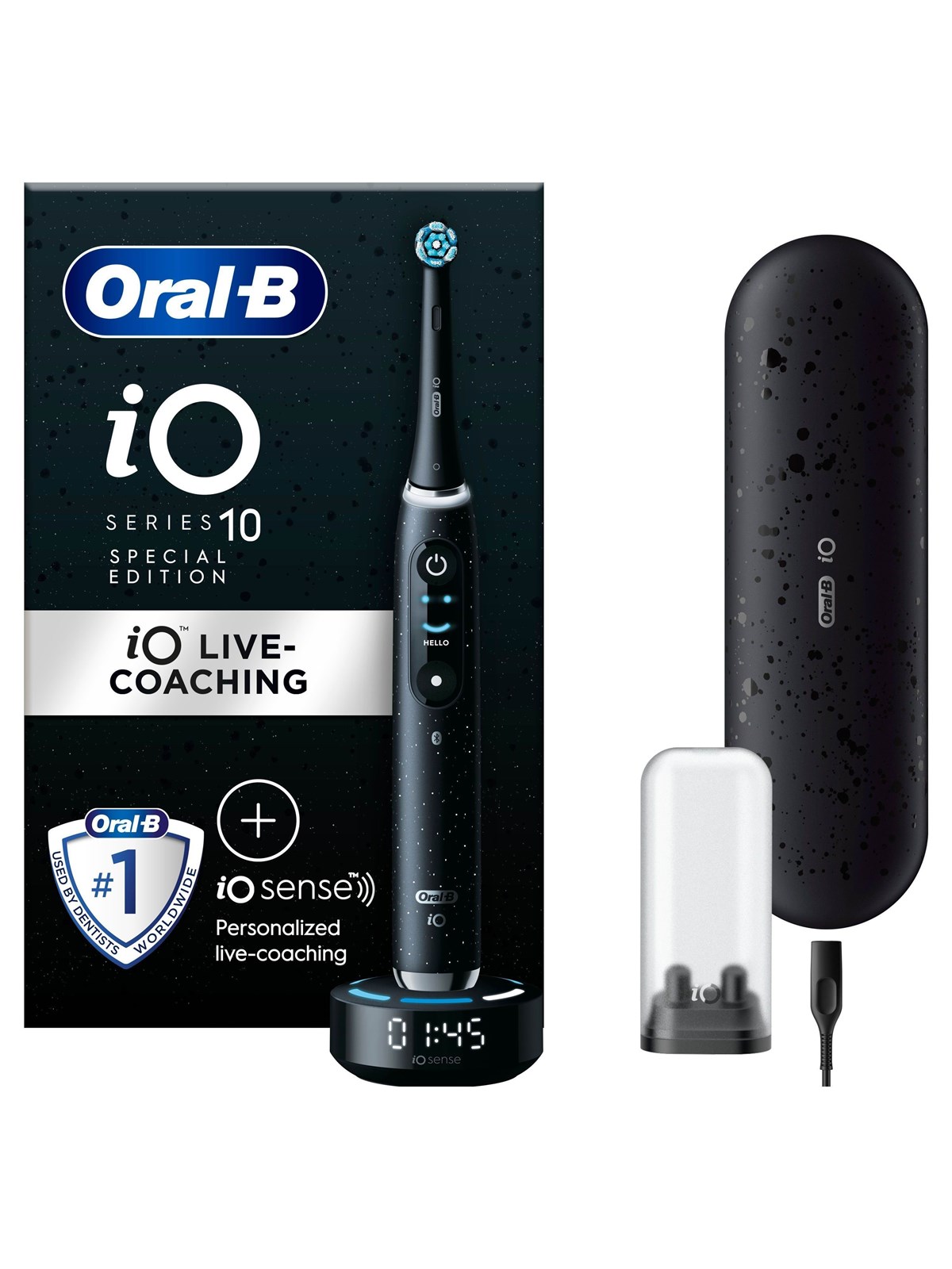 Oral-b Elektrische Zahnbürste Io10 Cosmic Black - Elektrische Zahnbuersten - 8700216387132