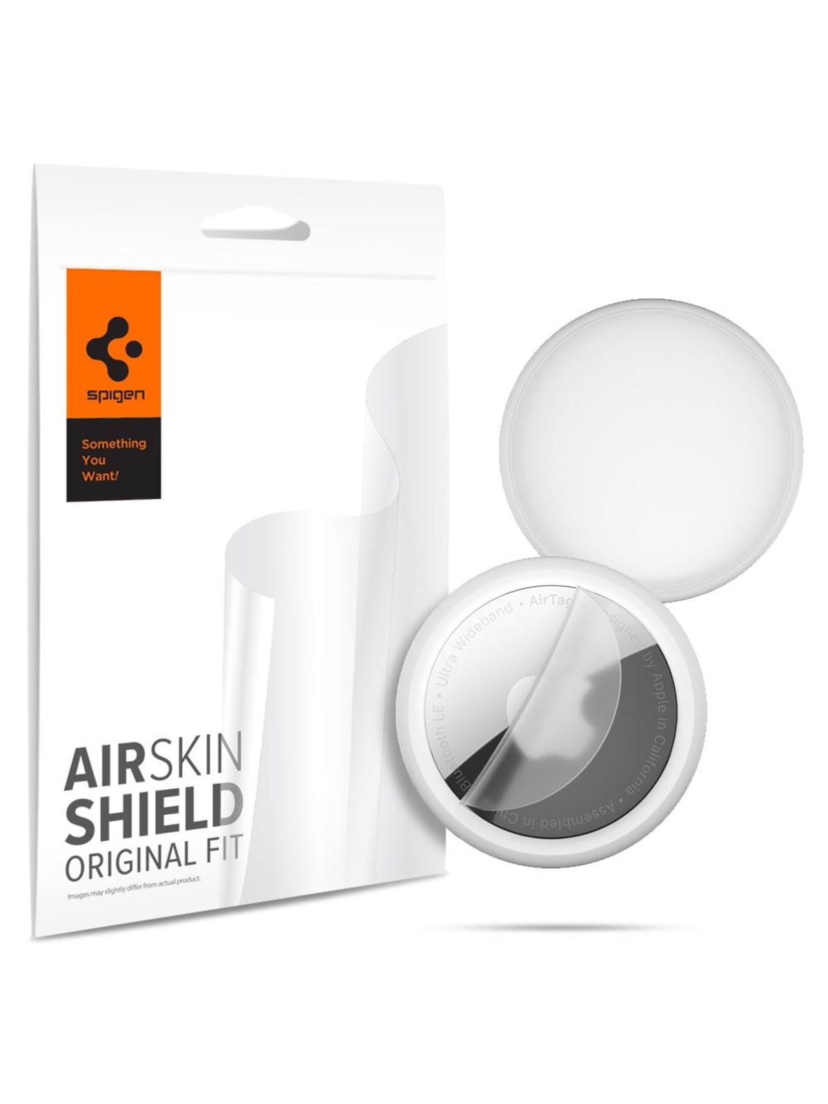 Spigen Airskin Shield HD 4 Pack - Clear - Apple Airtag - Handys Anderes Zubehoer - Afl03151