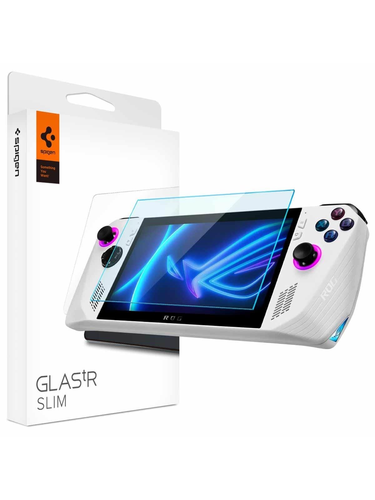 Spigen Glass tR Slim 1 Pack - Asus Rog Ally X/ally 2023 - Miscellaneous Zubehör Für Spielkonsole - Asus Rog Ally - Gaming Zubehoer - Agl07033