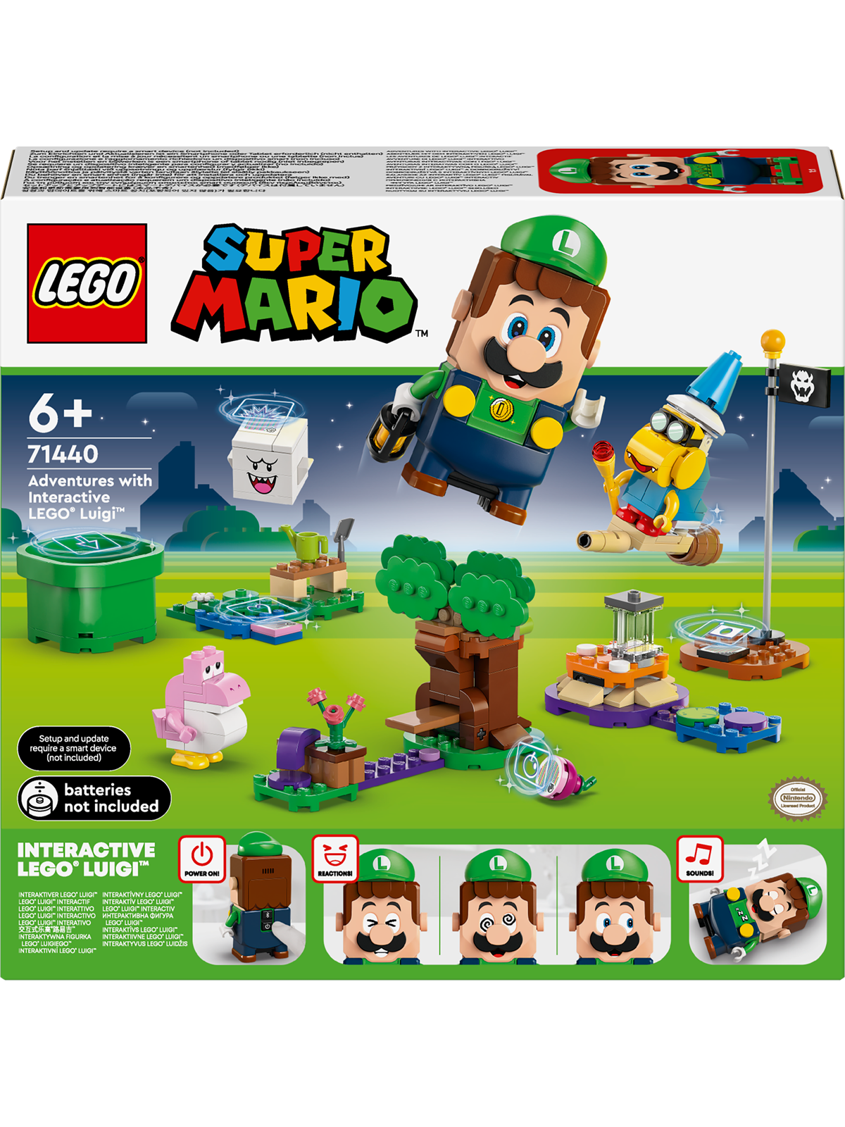 Lego Super Mario 71440 Abenteuer Mit Dem Interaktiven Luigi