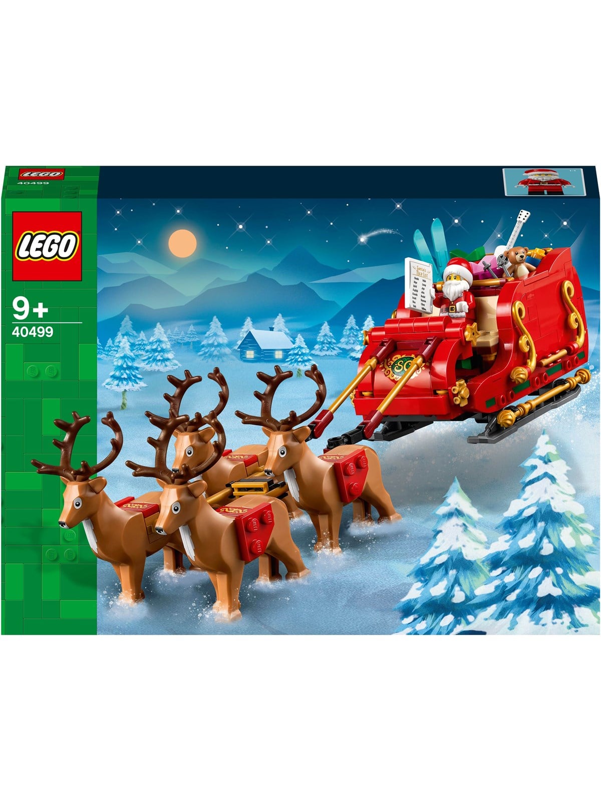 Lego 40499 Schlitten Des Weihnachtsmanns