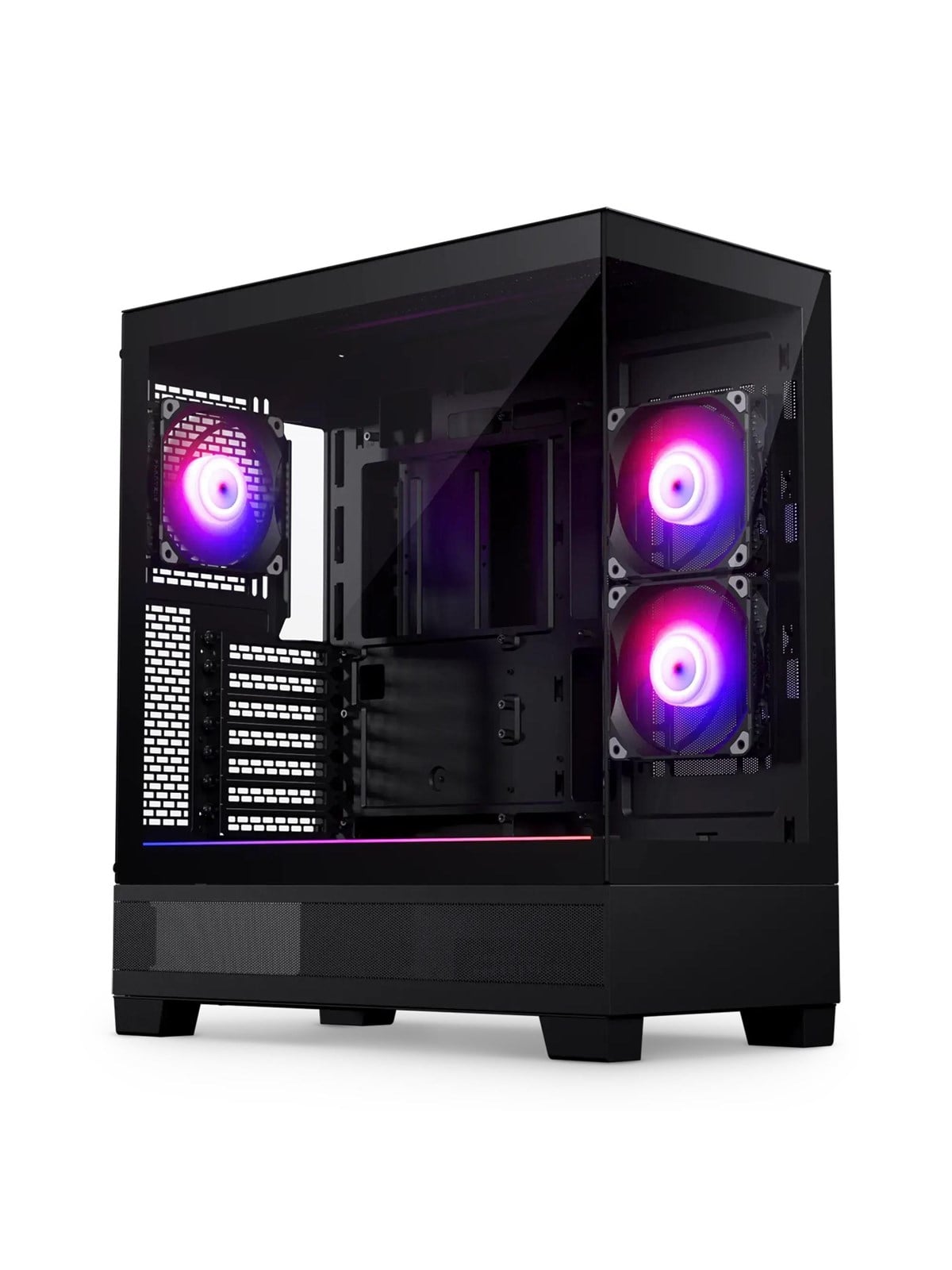 Phanteks XT View - Gehäuse - Miditower - Schwarz - Gehaeuse - Ph-xt523v1_Dbk01