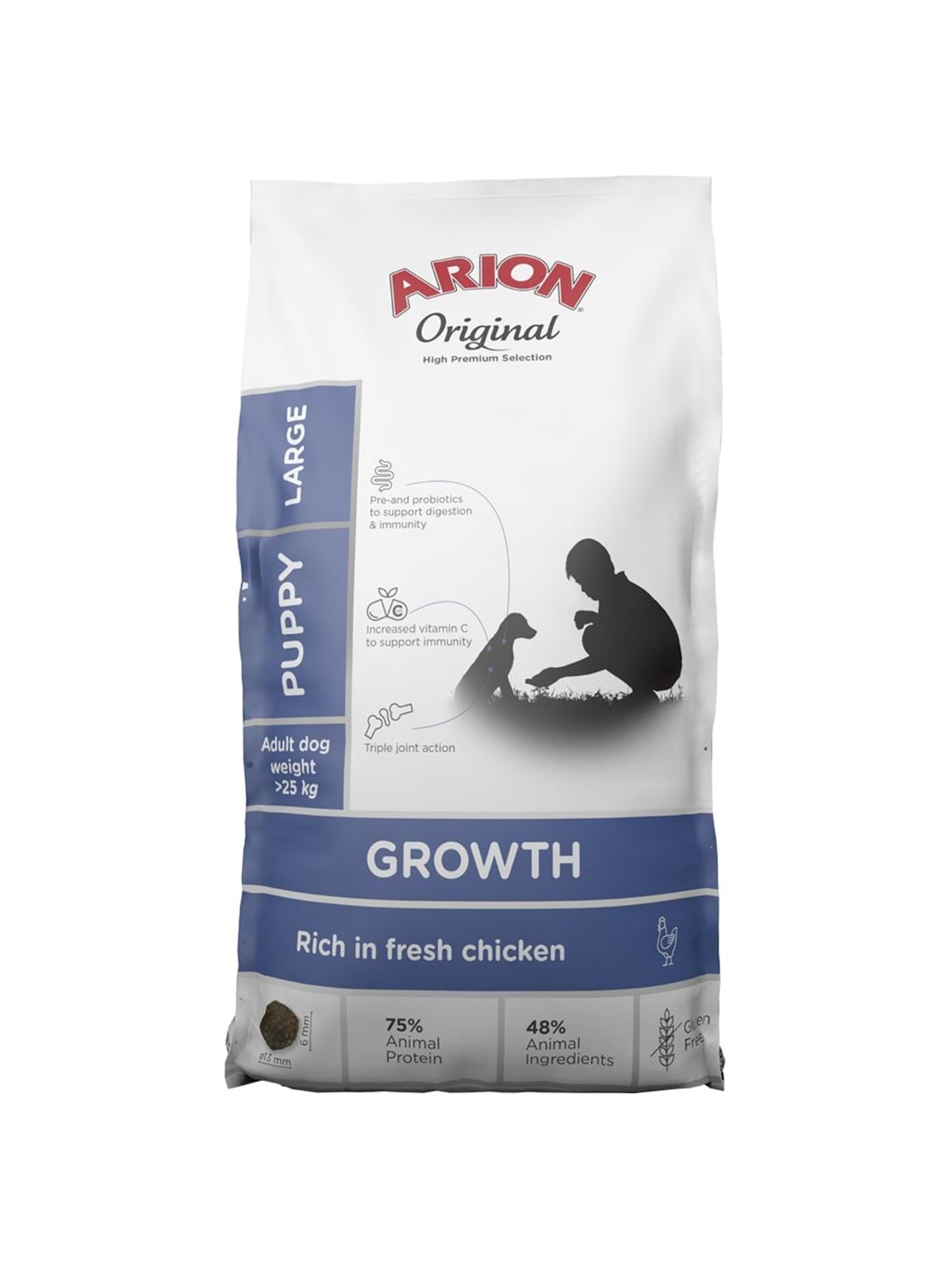 Arion Original Growth Chicken Large 12 kg - Hunde - 106063