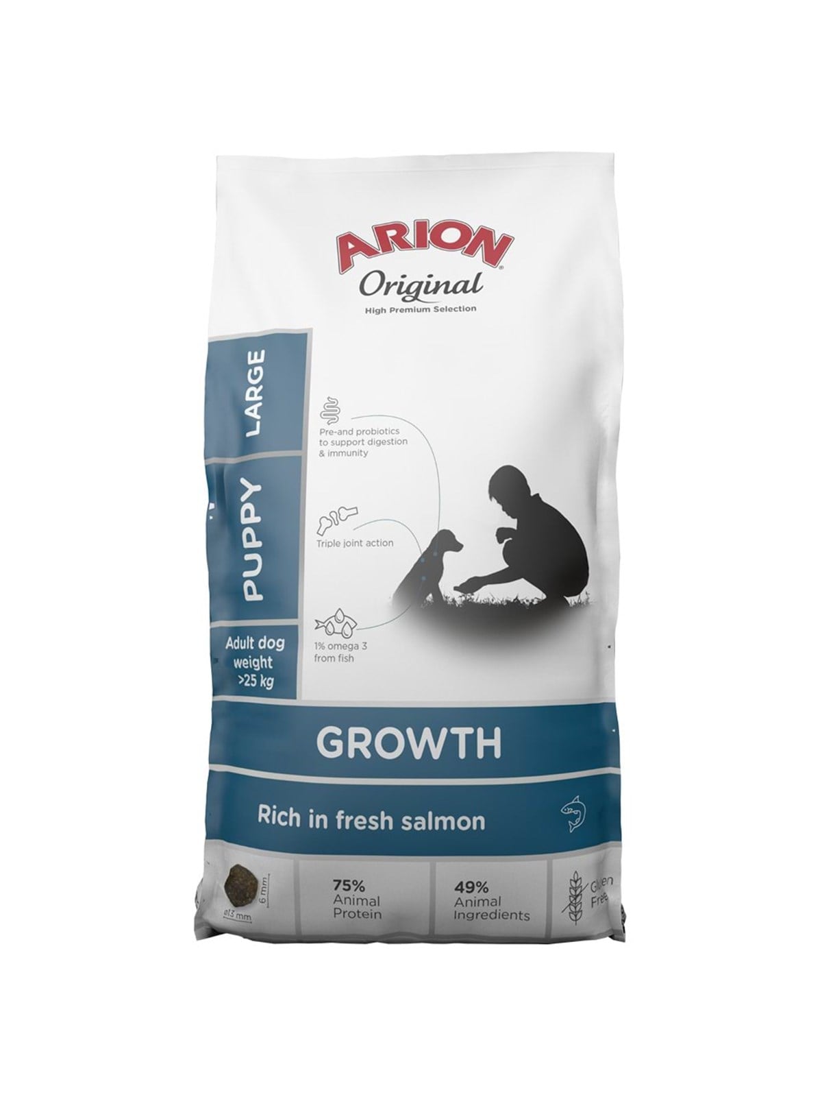 Arion Original Growth Fish Large 12 kg - Hunde - 106057
