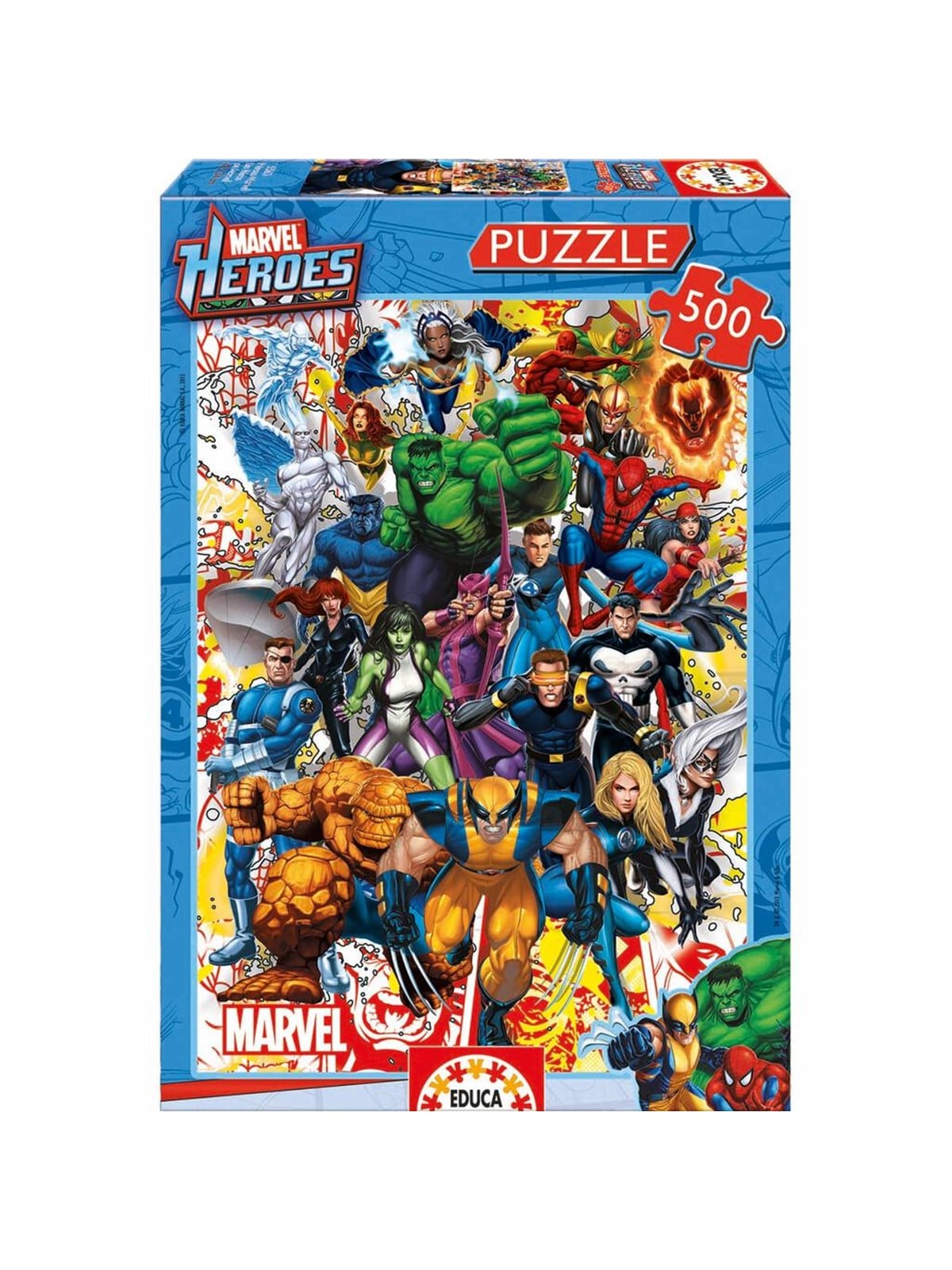 Educa 500 Marvel Heroes - Puzzle - 80-15560