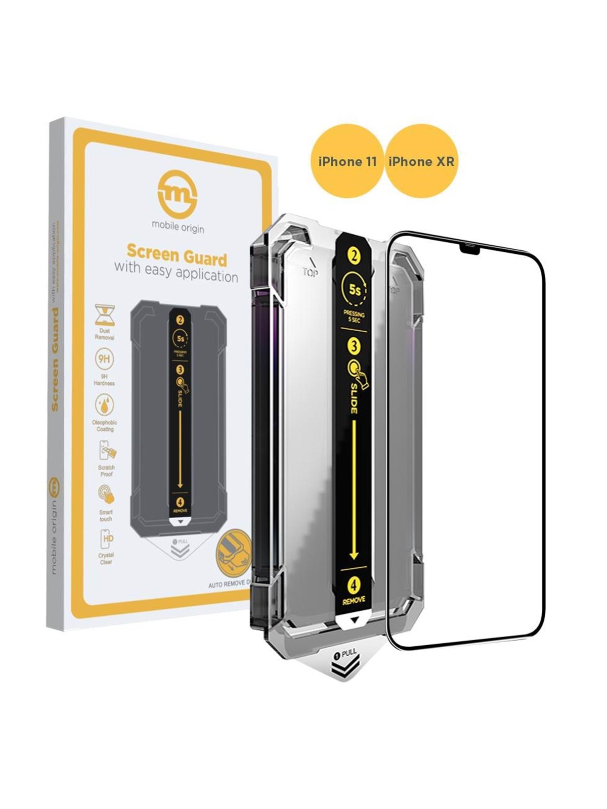 Mobile Origin Screen Guard Iphone 11 / Iphone XR With Easy Application - Handys Schutzfolie - Sgz-i11