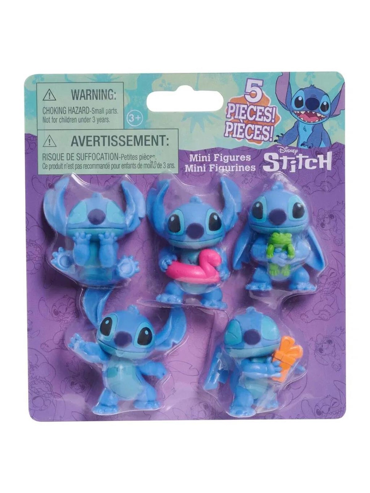 Disney Stitch Figures 5 Pack 5.5 cm - Figuren - 302-46257