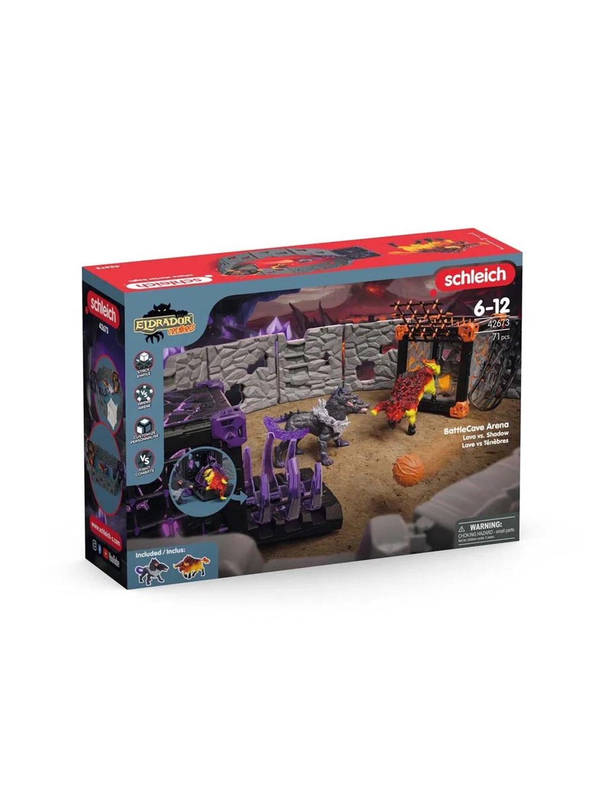 Schleich Battlecave Arena: Lava Gegen Schatten - 42673