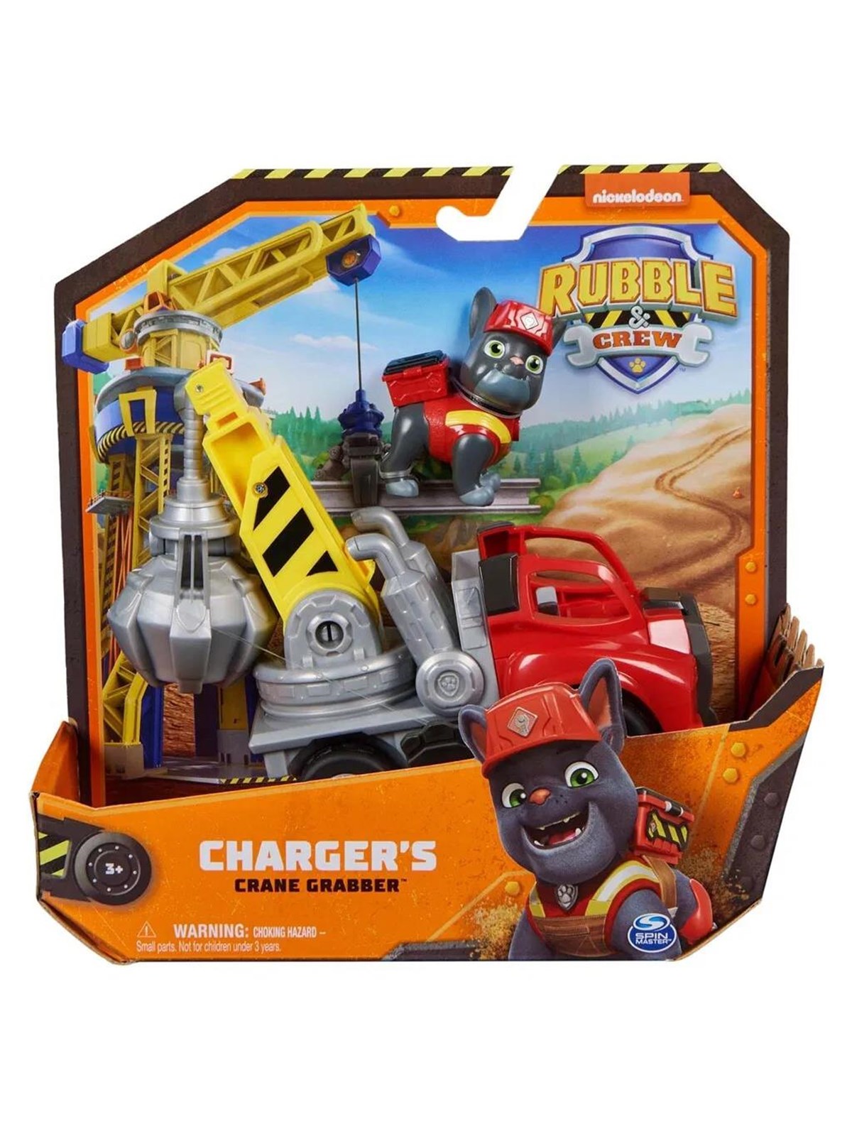 Paw Patrol Rubble & Crew Charger's Crane Grabber - Spielzeugauto - 6066539