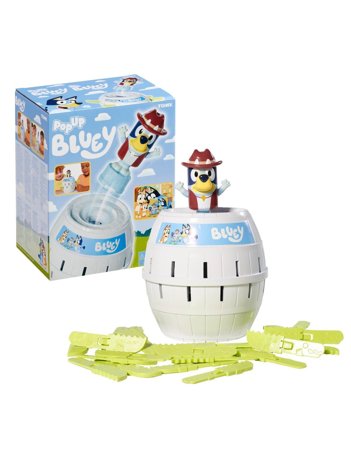 Tomy Pop Up Bluey - Brettspiele - 85-73659