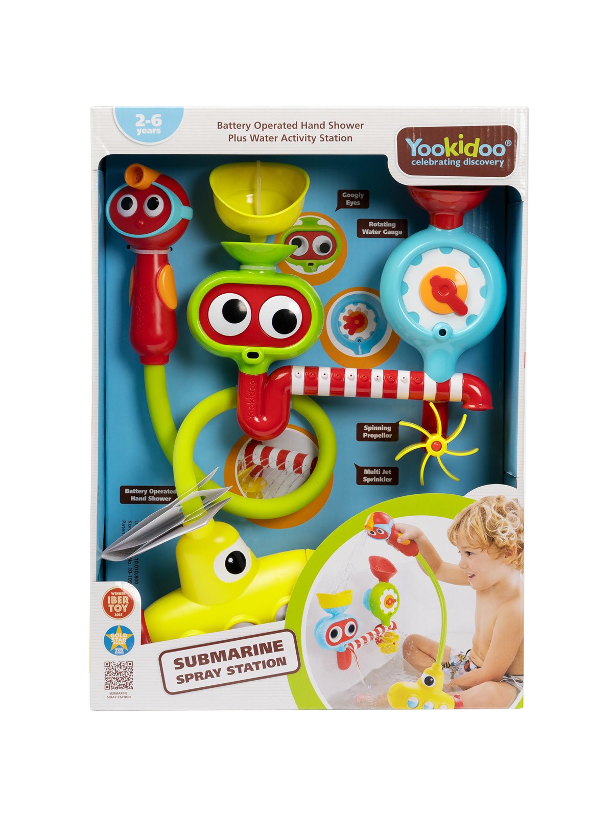 Yookidoo Spin 'N' Sprinkle Water Lab - Baby Spielzeug - 40139