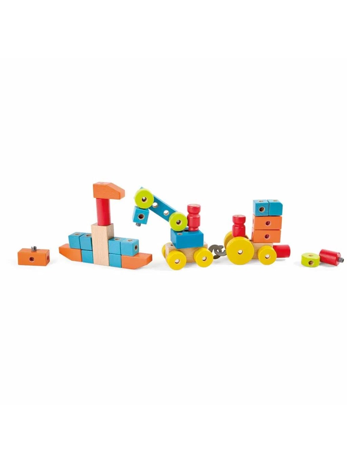 Hape Infinite Imagination Building Blocks - Baby Spielzeug - 87-0519