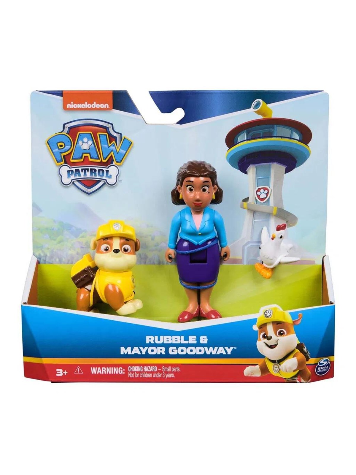 Paw Patrol Hero Pup - Mayor Goodway & Rubble - Figuren - 6070749