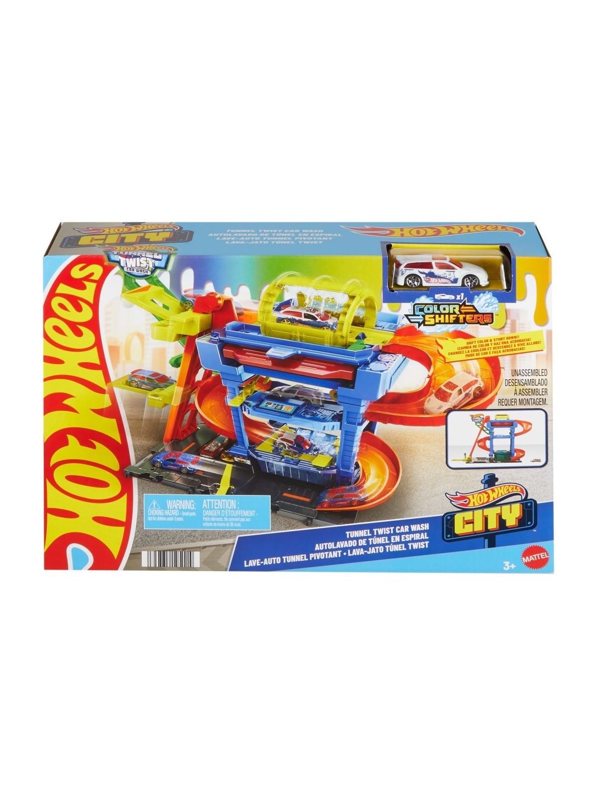 Hot Wheels City Tunnel Twist Car Wash - Spielzeugauto - Htn80