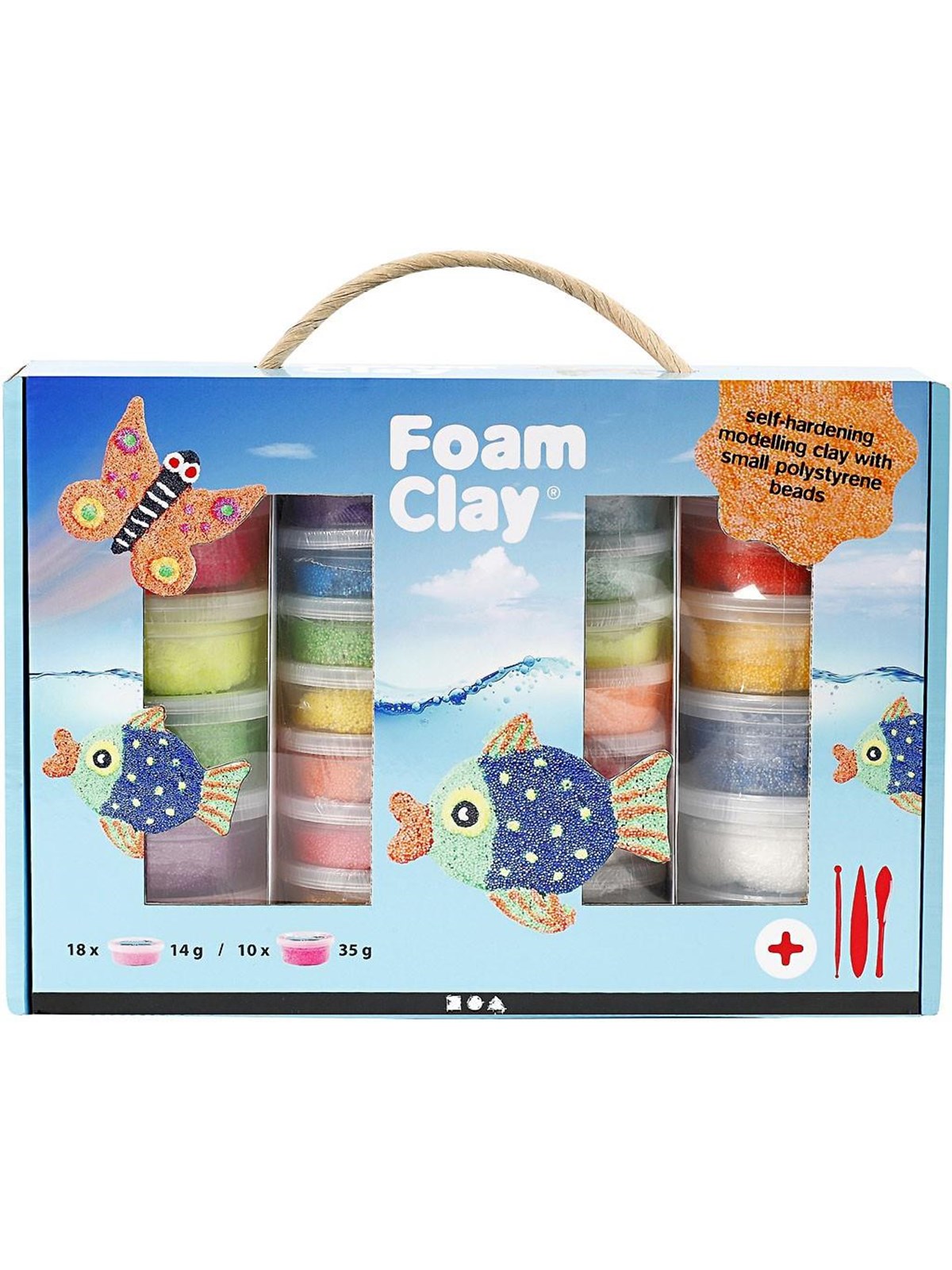 Creativ Company Foam Clay - Gift Box - Kreativ Spiele - 98112