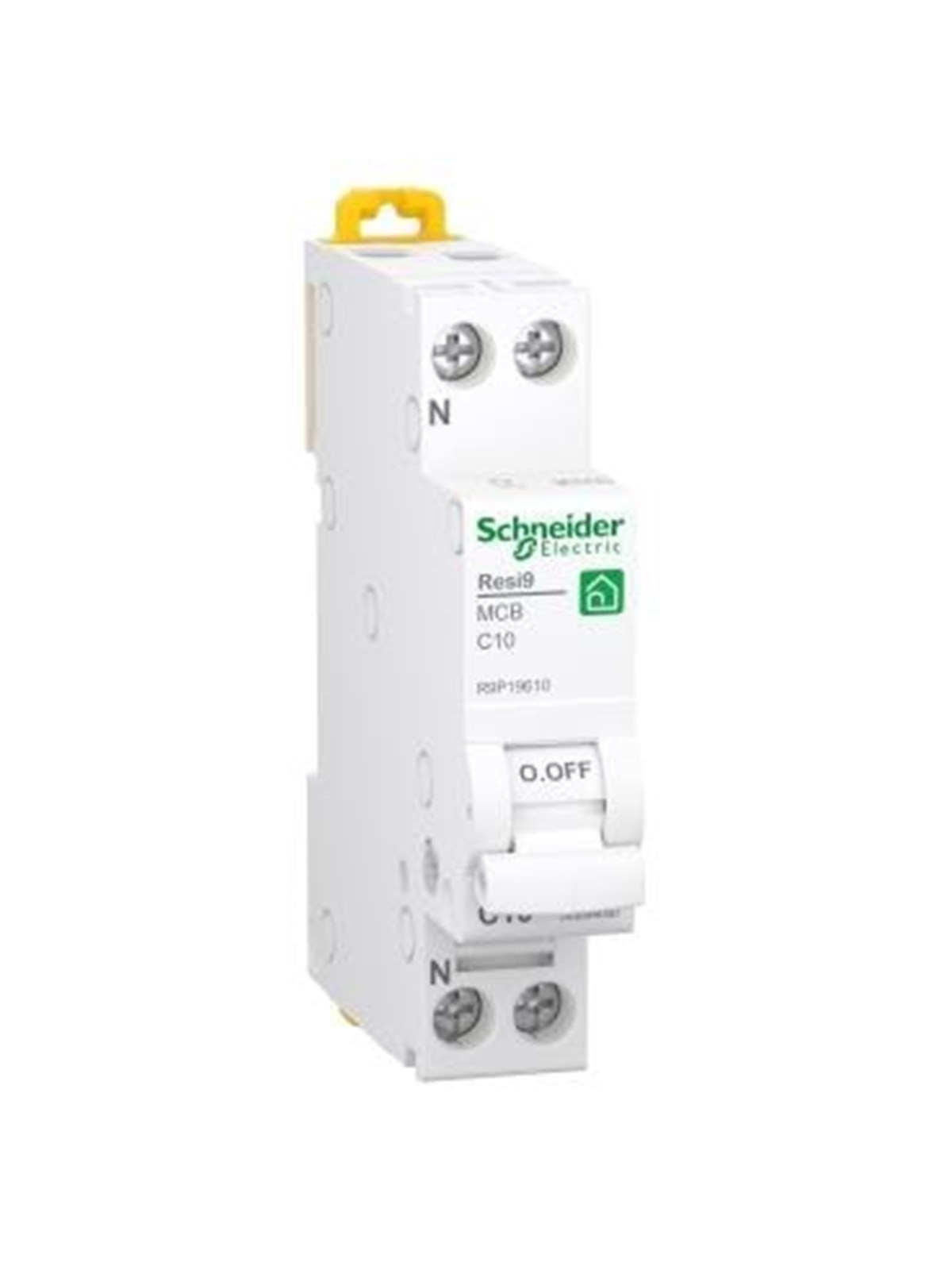 Schneider Electric Resi9 XP Mcb/circuit Breaker 1pn C-characteristic 10a 6ka 18mm - Komponenten Fuer Schaltkaesten Und Schraenke - R9p19610
