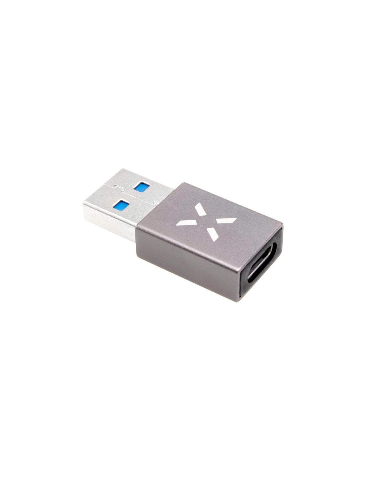 Fixed Link Usb-a Male to Usb-c Female Adapter Grey - Usb Kabel - Fixa-cu-gr