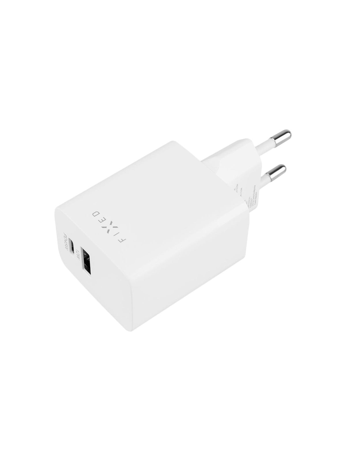 Fixed Super Fast Mini Charger 45w Usb-c PD + Usb-a White - Handys Adapter Und Ladegeraete - Fixc45m-cu-wh