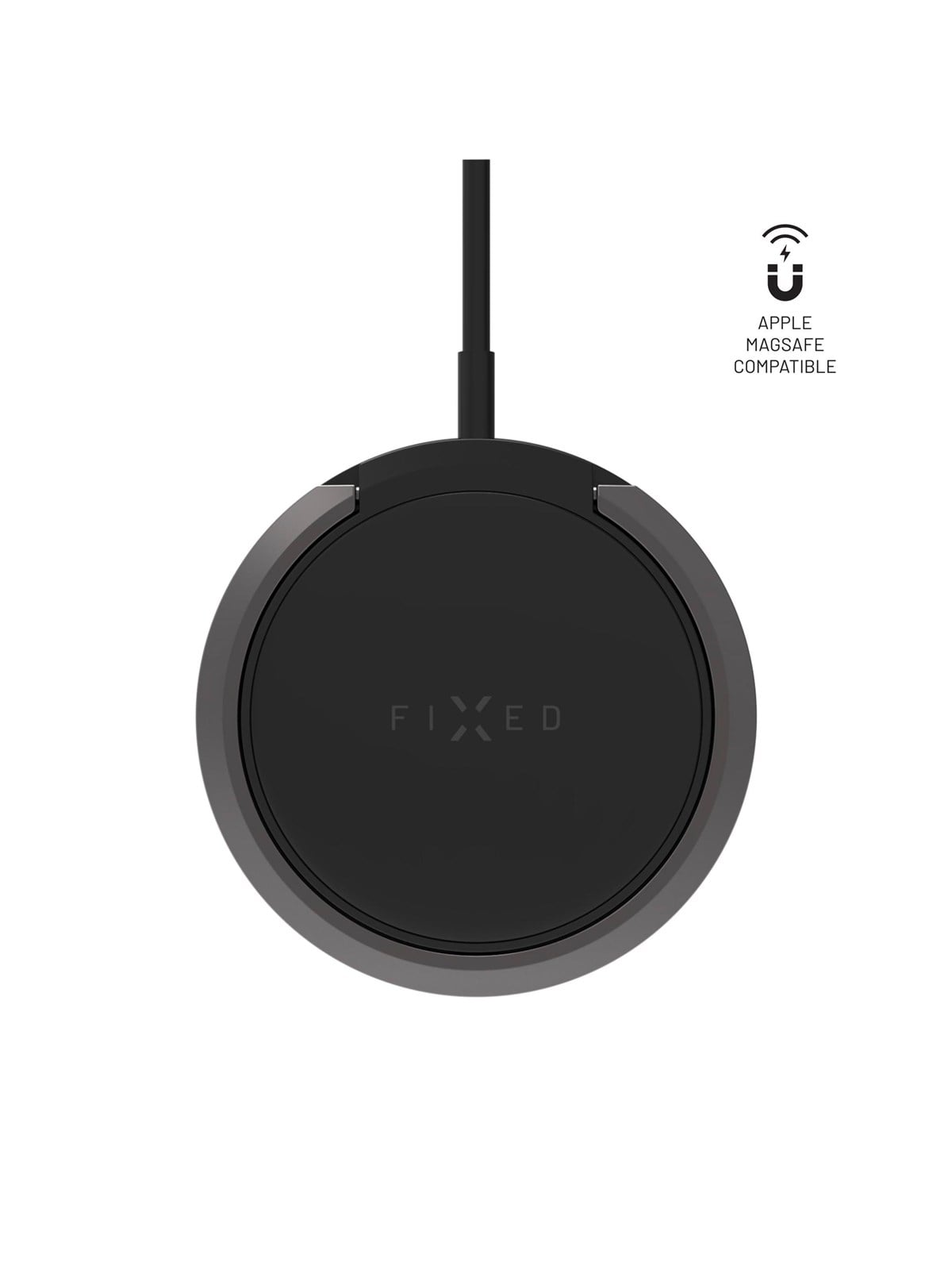 Fixed Magpad 15w Wireless Charging Pad/stand Black - Handys Adapter Und Ladegeraete - Fixmpad2-bk