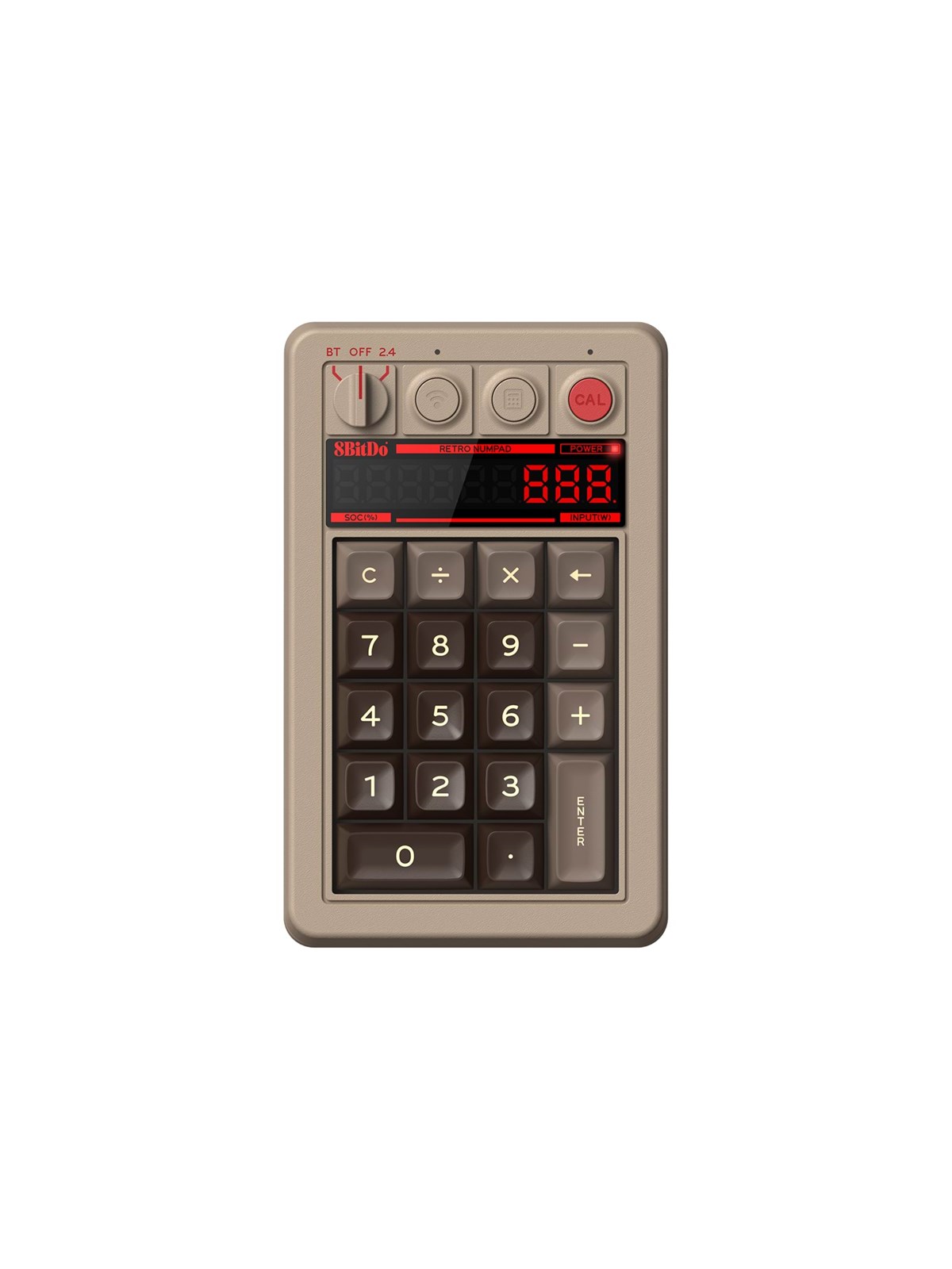 8bitdo Retro 18 Mechanical Numpad (C64 Edition) - Numpad - Tastaturen - Ret00464