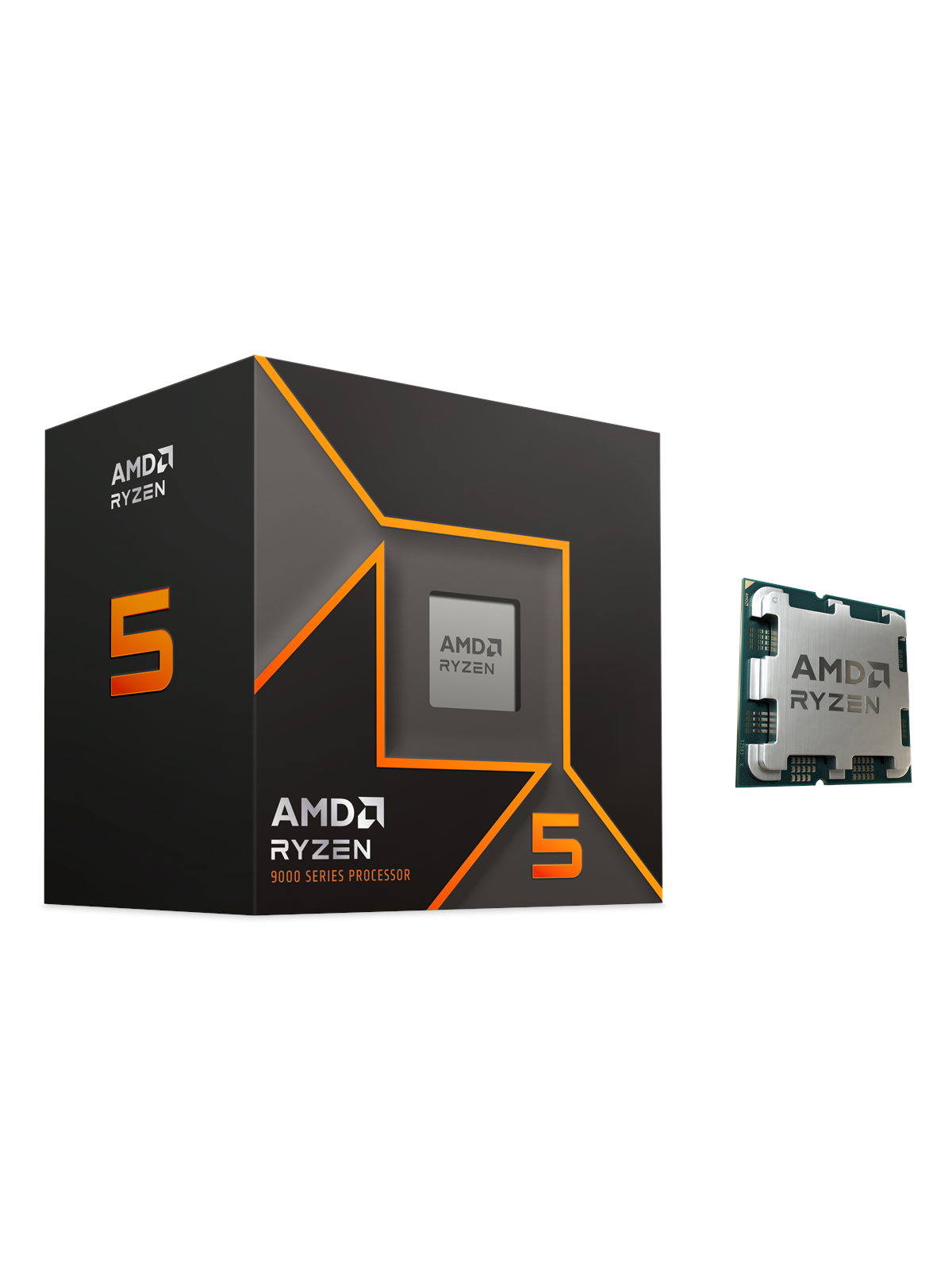 Amd Ryzen 5 9600x Cpu - 6 Kerne - 3.9 Ghz - Amd Am5 - Amd Boxed (Ohne Kühler) - 100-100001405wof