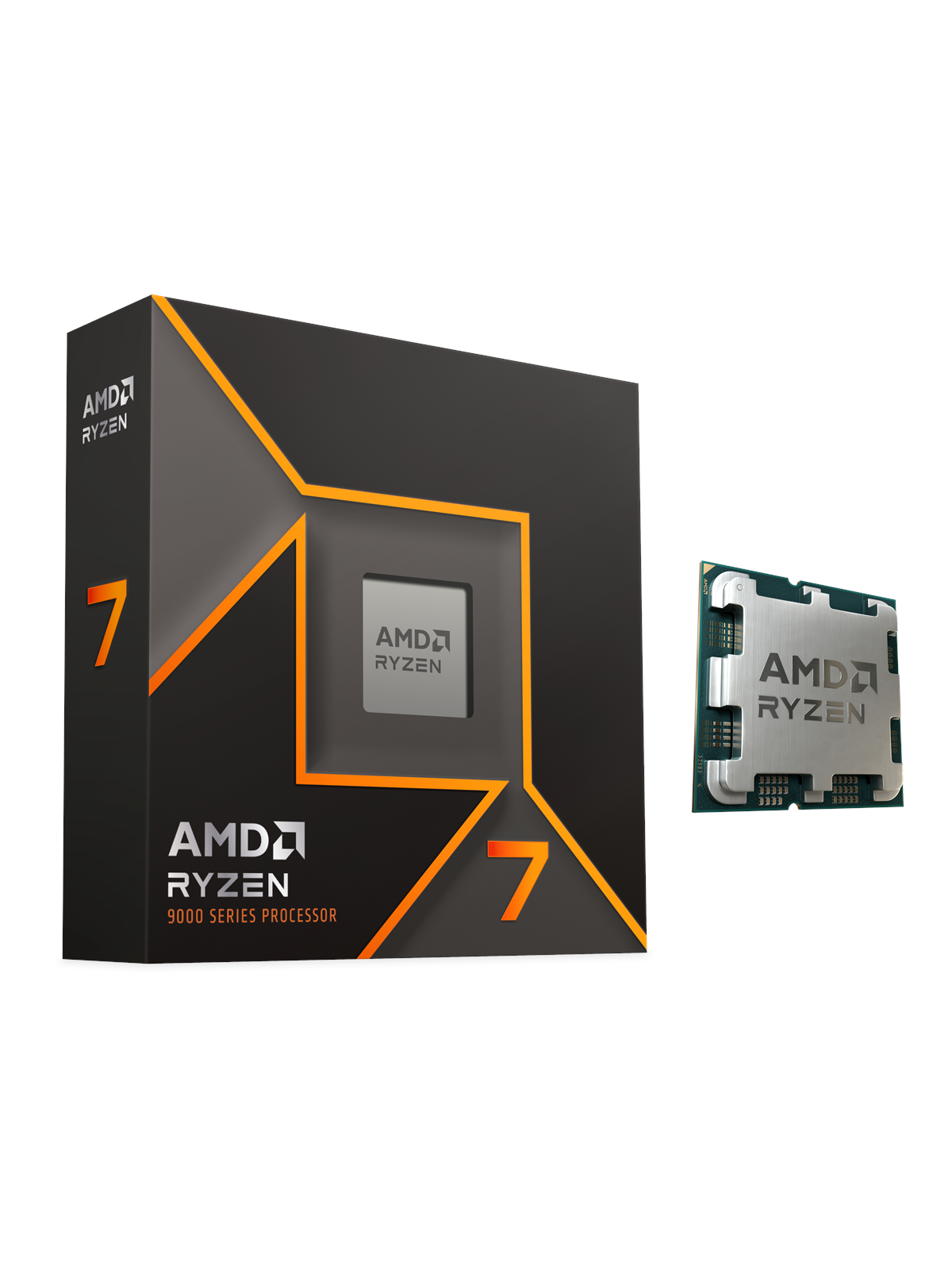 Amd Ryzen 7 9700x Cpu - 8 Kerne - 3.8 Ghz - Amd Am5 - Amd Boxed (Ohne Kühler) - 100-100001404wof