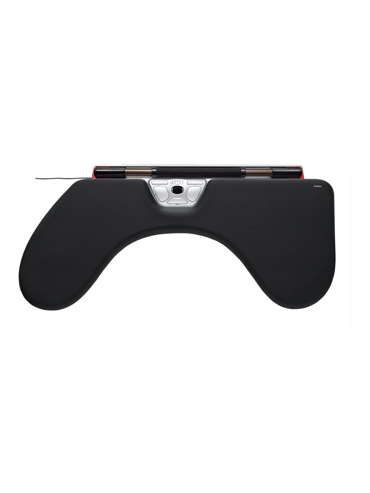 Contour Rollermouse Red Max - Zentrales Zeigegerät (Rot) - Maus - Cdrmred20410