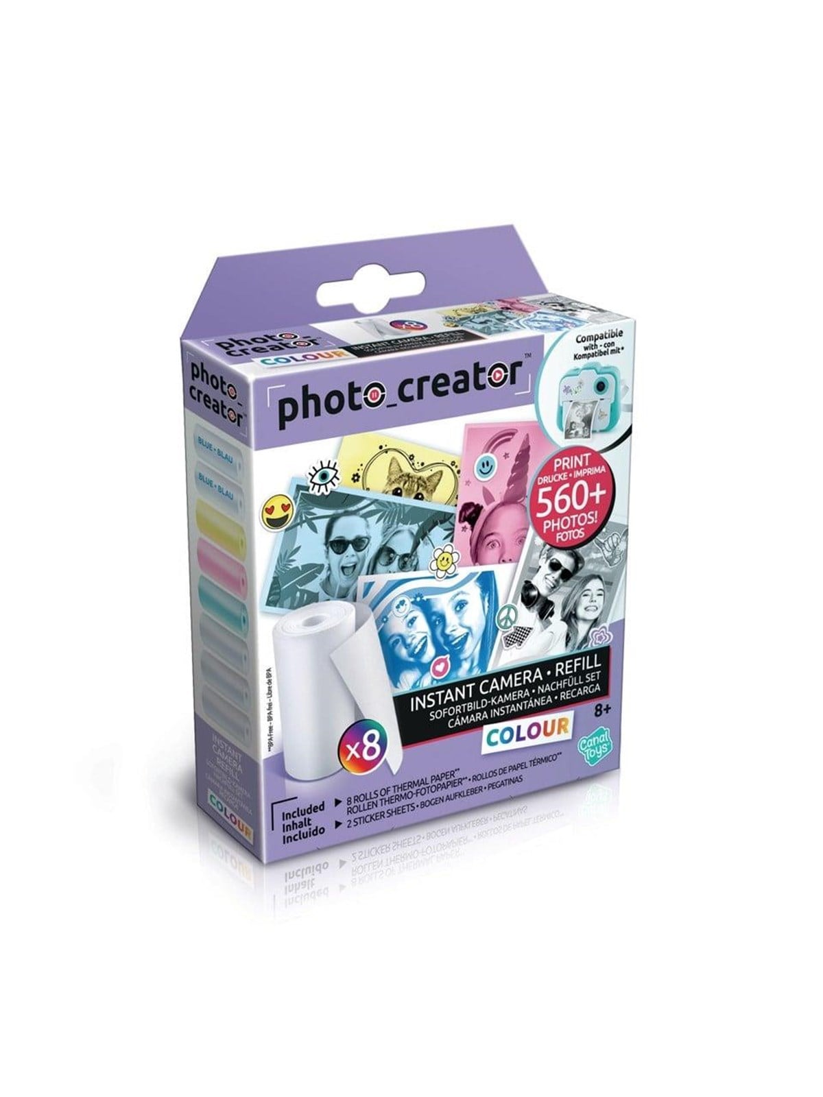 Photo Creator Instant Camera Color Refill - Kreativ Spiele - 11016