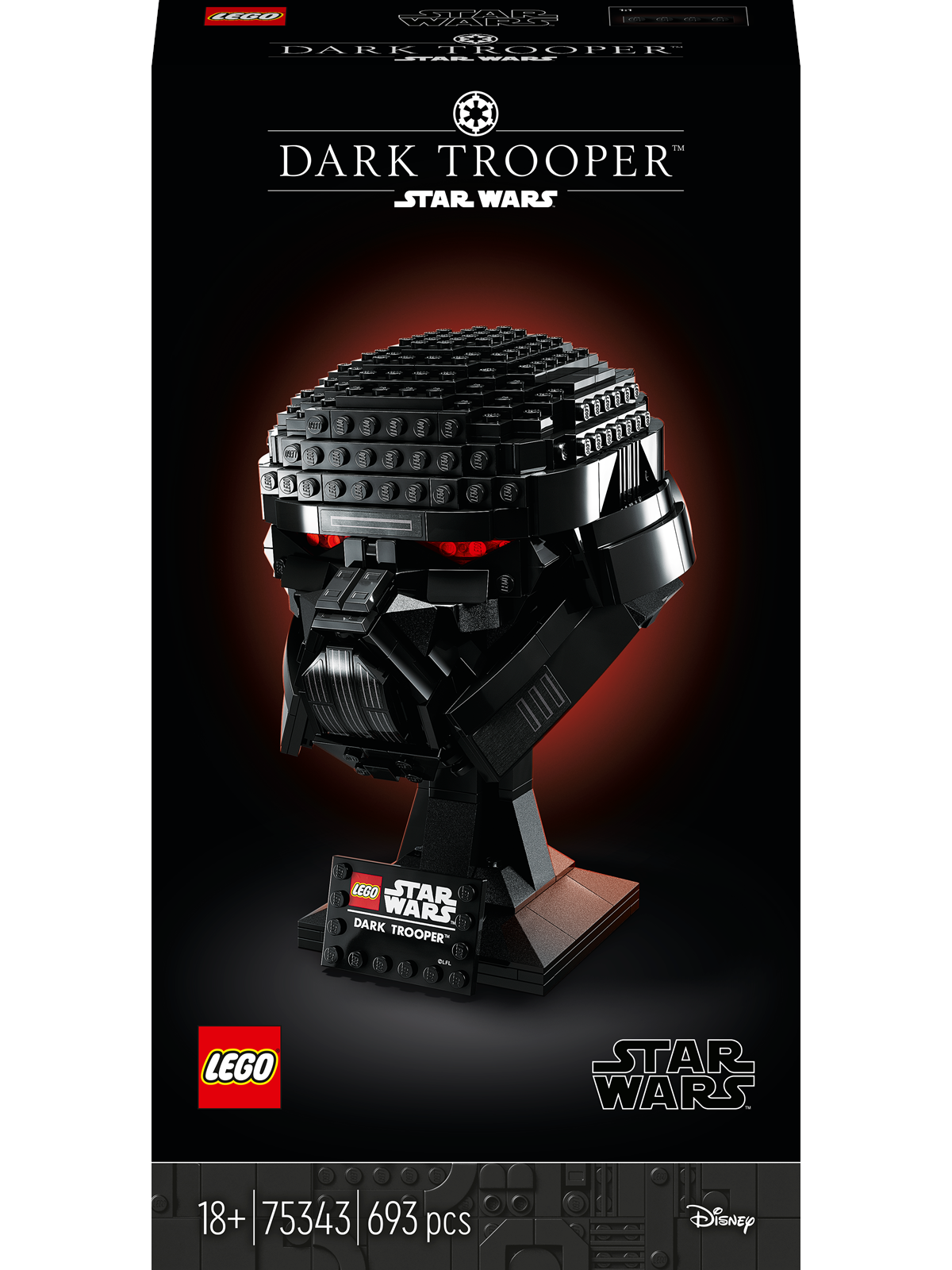 Lego Star Wars 75343 Dark Trooper Helm