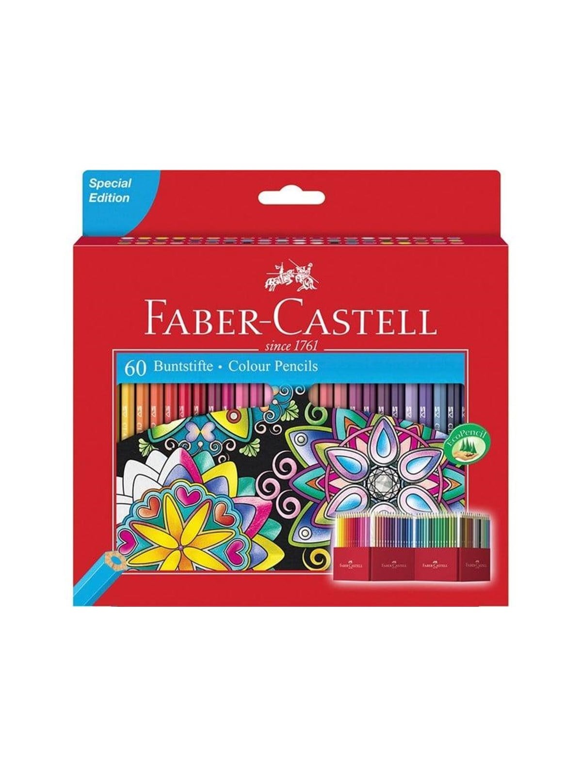Faber-castell Castle Colored Pencils Box of 60 Pcs - Utensilien Zum Schreiben Und Zeichnen - 111260