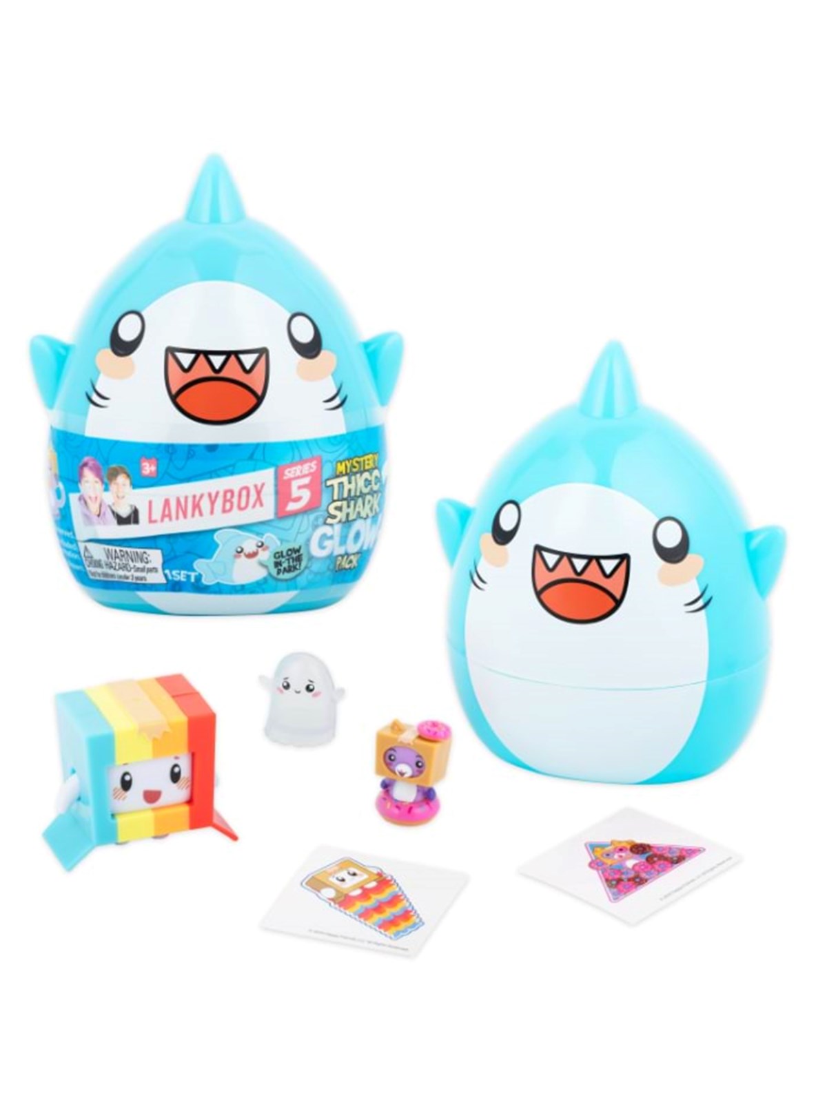 Lankybox Thicc Shark Glow Pack - Figuren - 2702