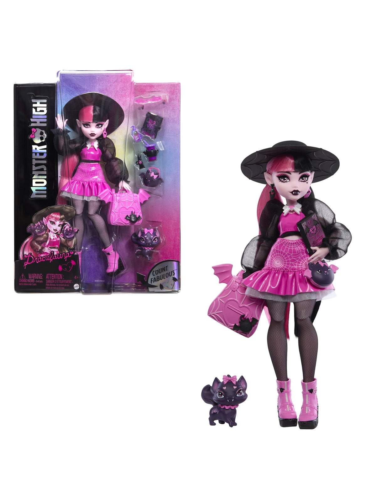 Monster High Draculaura Doll - Dolls Accessories - Hrp64