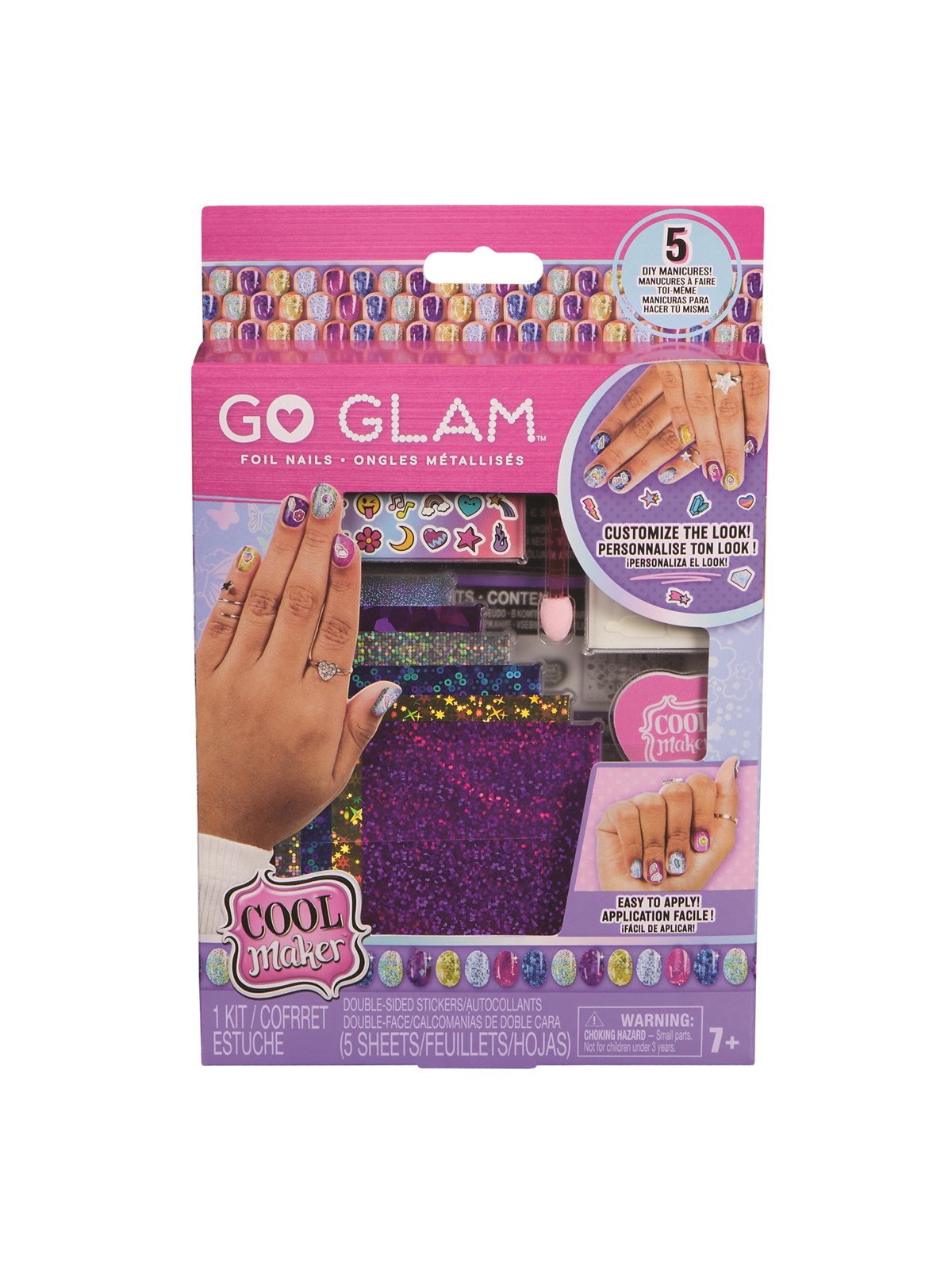 Cool Maker Go Glam Foil Nails 2.0 - Kreativ Spiele - 6071780