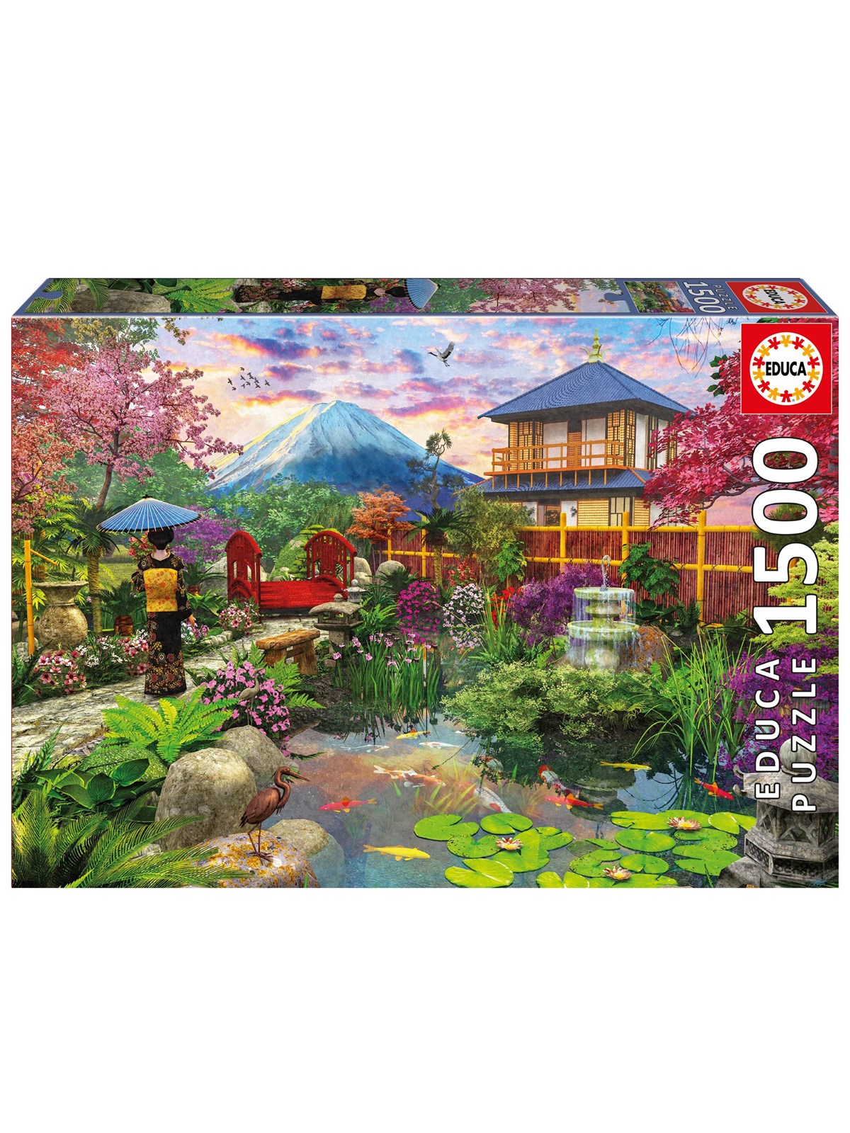 Educa 1500 Japanese Garden - Puzzle - 80-19937