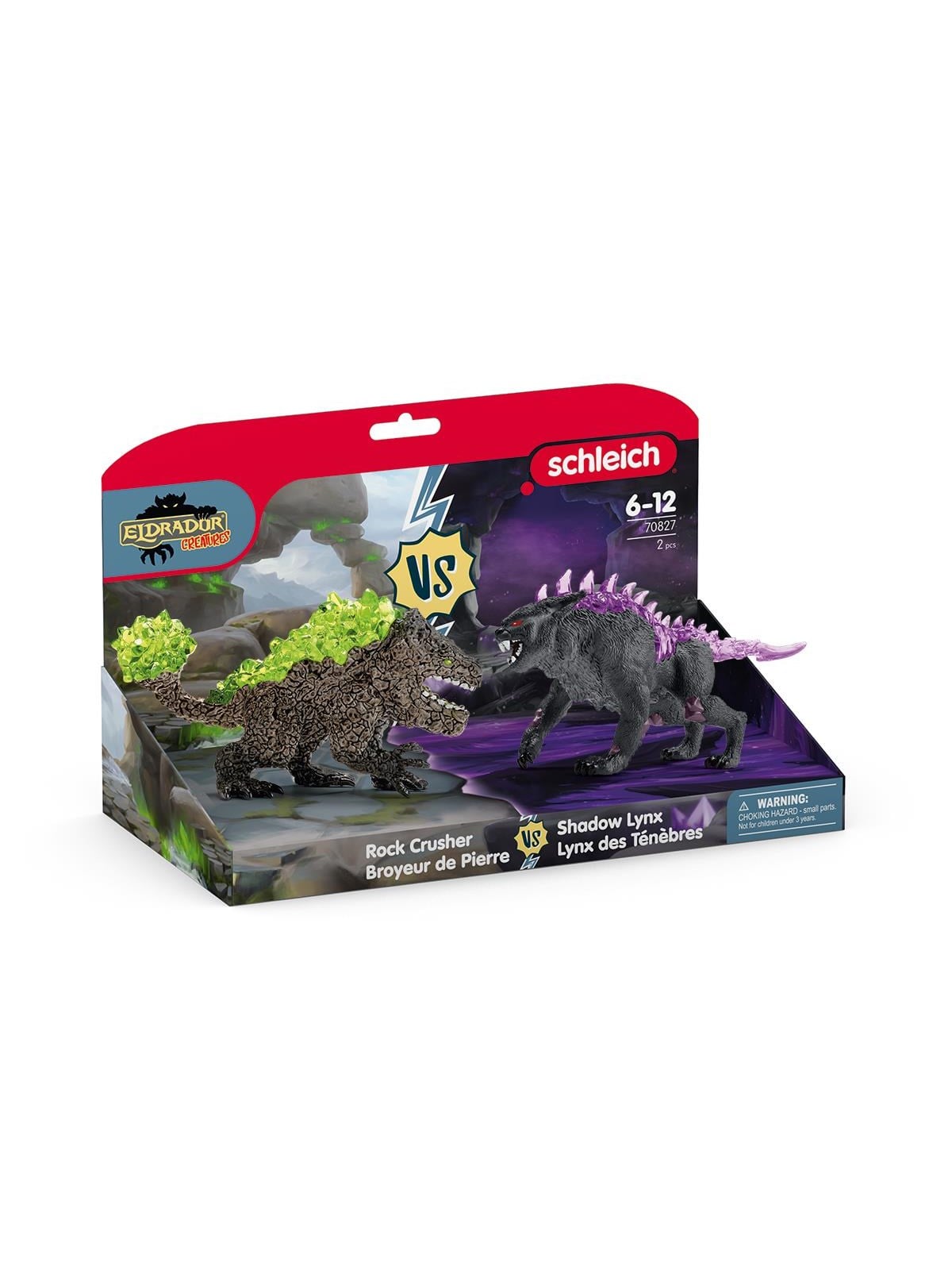 Schleich Eldrador Shadow Lynx vs Rock Crusher - 70827