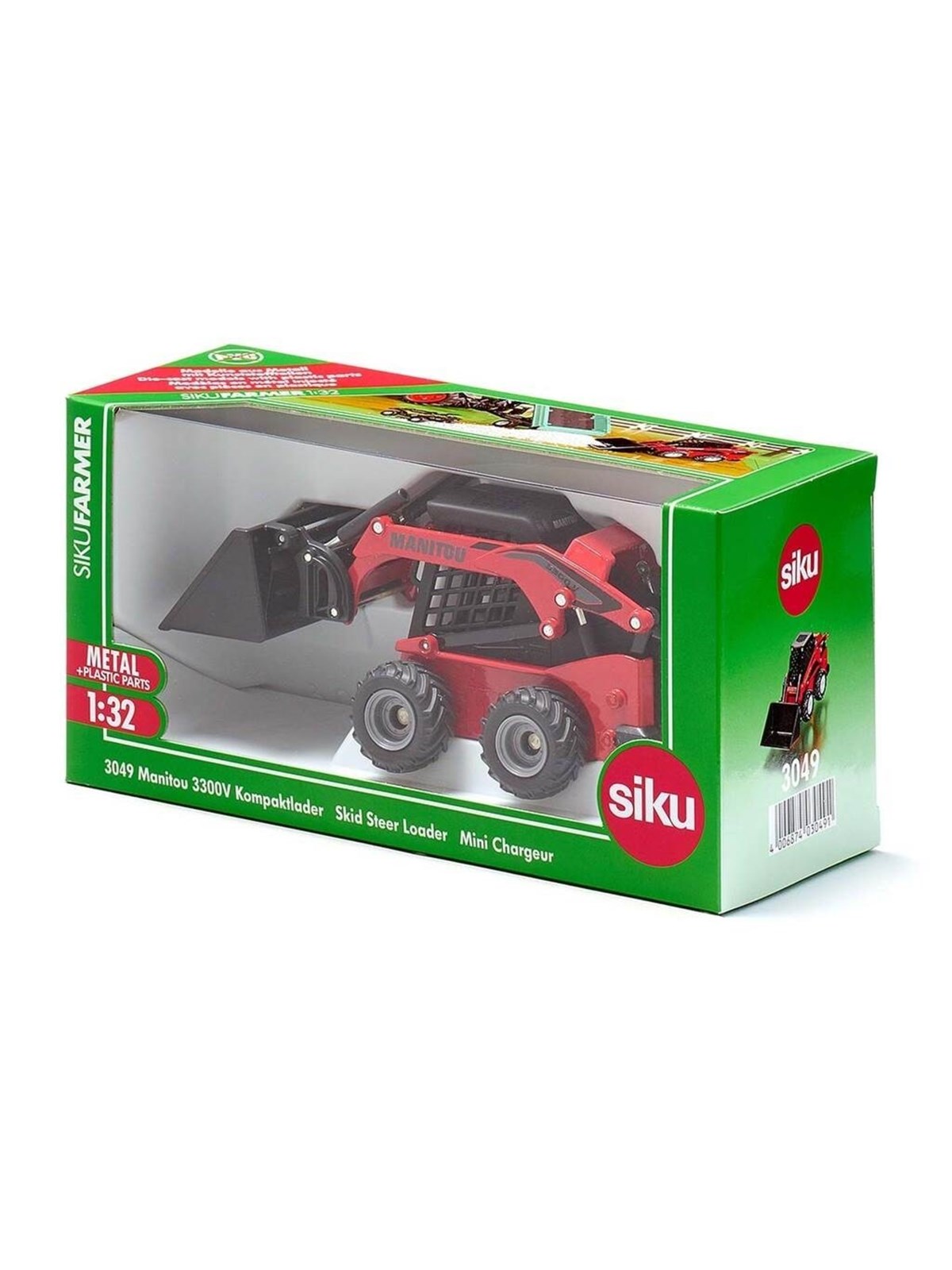 Siku 1:32 Manitou 3300v Skid Steer Loader - Spielzeugauto - 313-3049