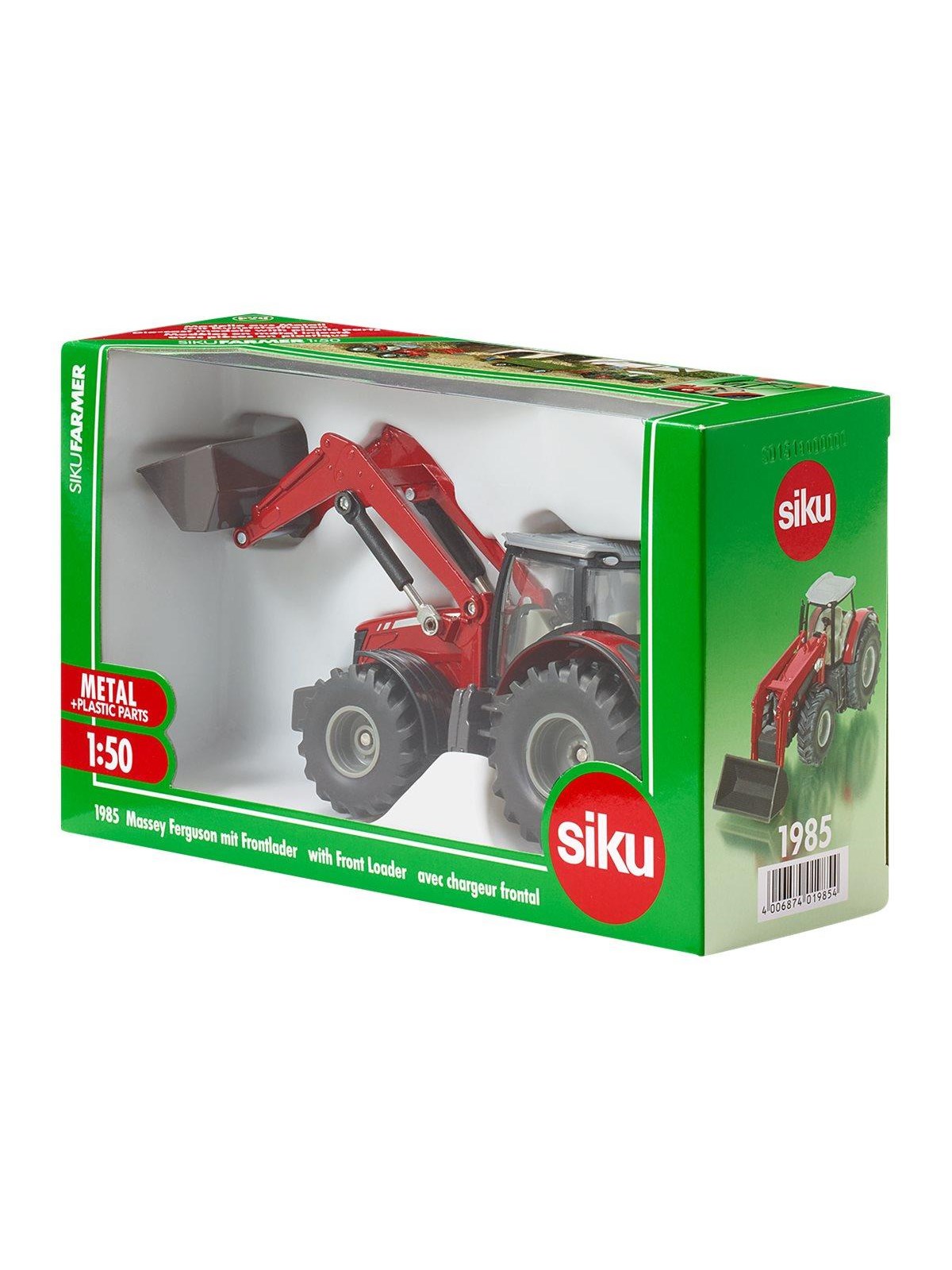 Siku 1:50 Massey Ferguson With Front Loader - Spielzeugauto - S-1985