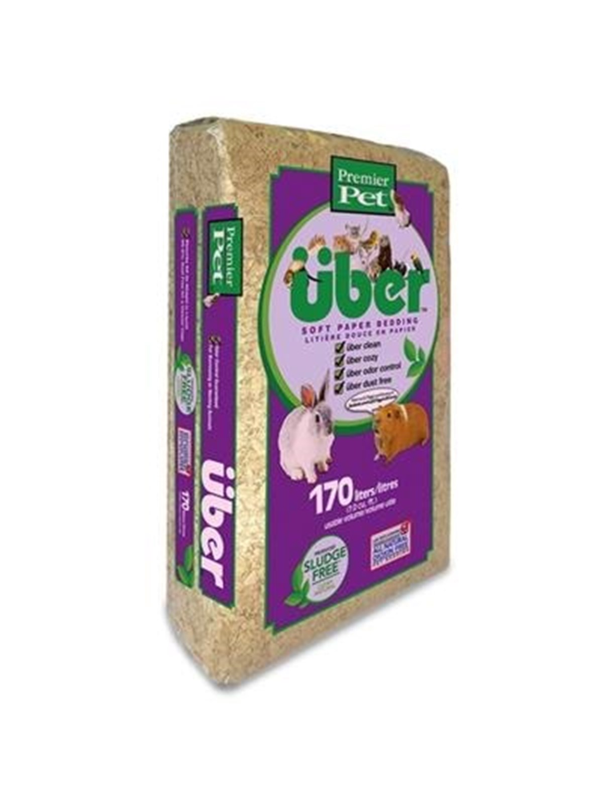 Über Papirstrøelse 170 L Natur - Nagetiere - 45033
