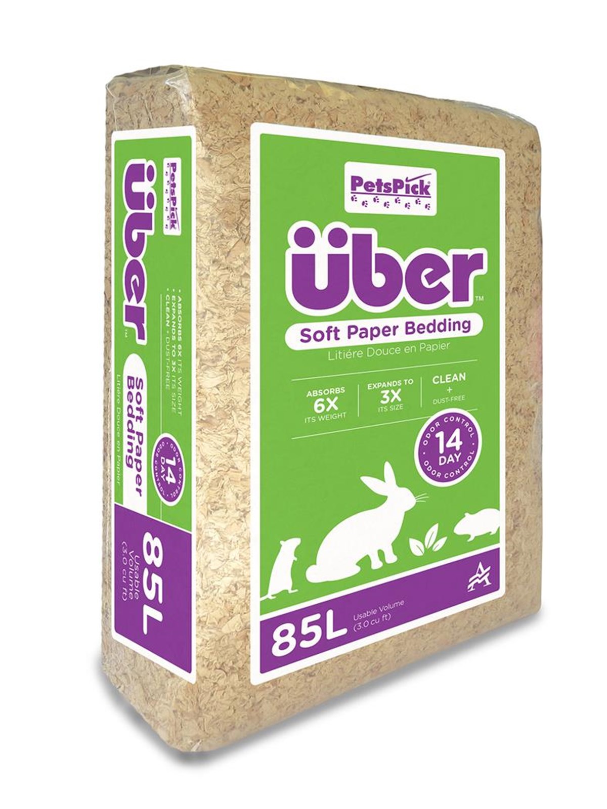 Über Papirstrøelse 85 L Natur - Nagetiere - 45032