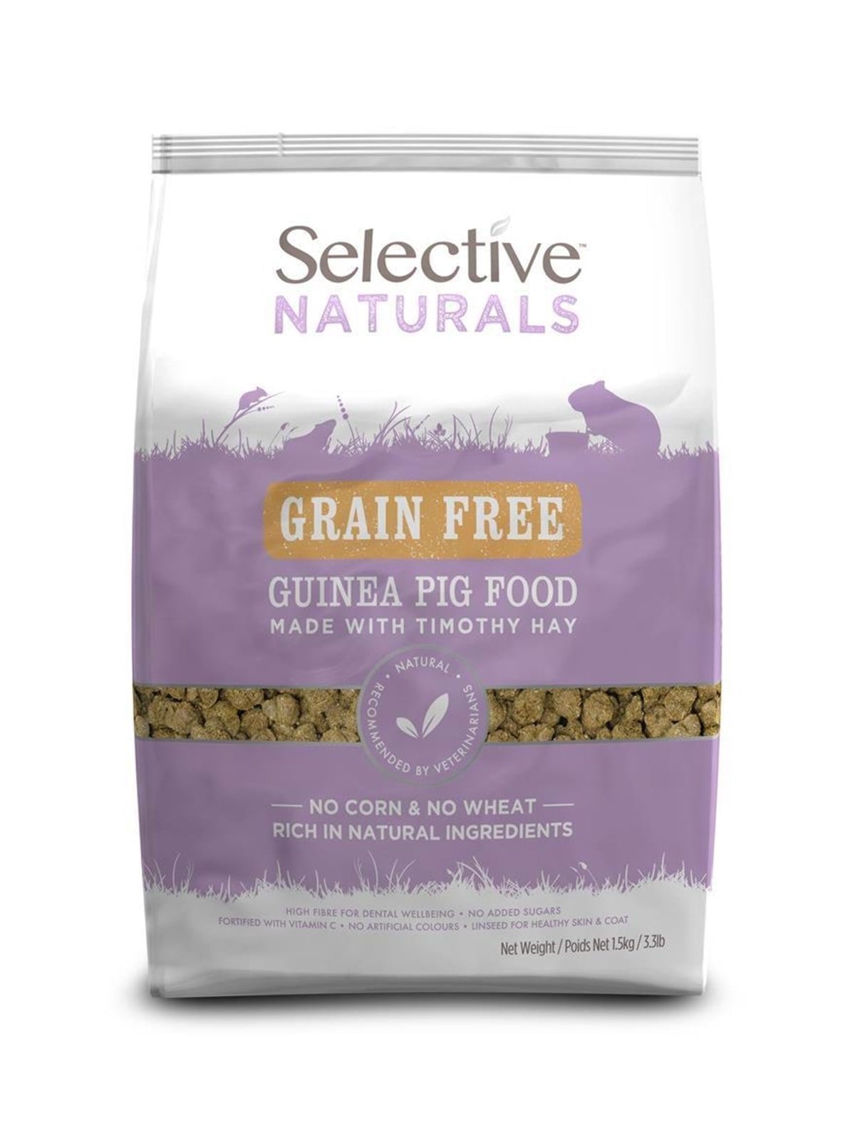 Science Selective Naturals Grain Free Meerschweinchenfutter 1.5kg - Nagetiere - 40077