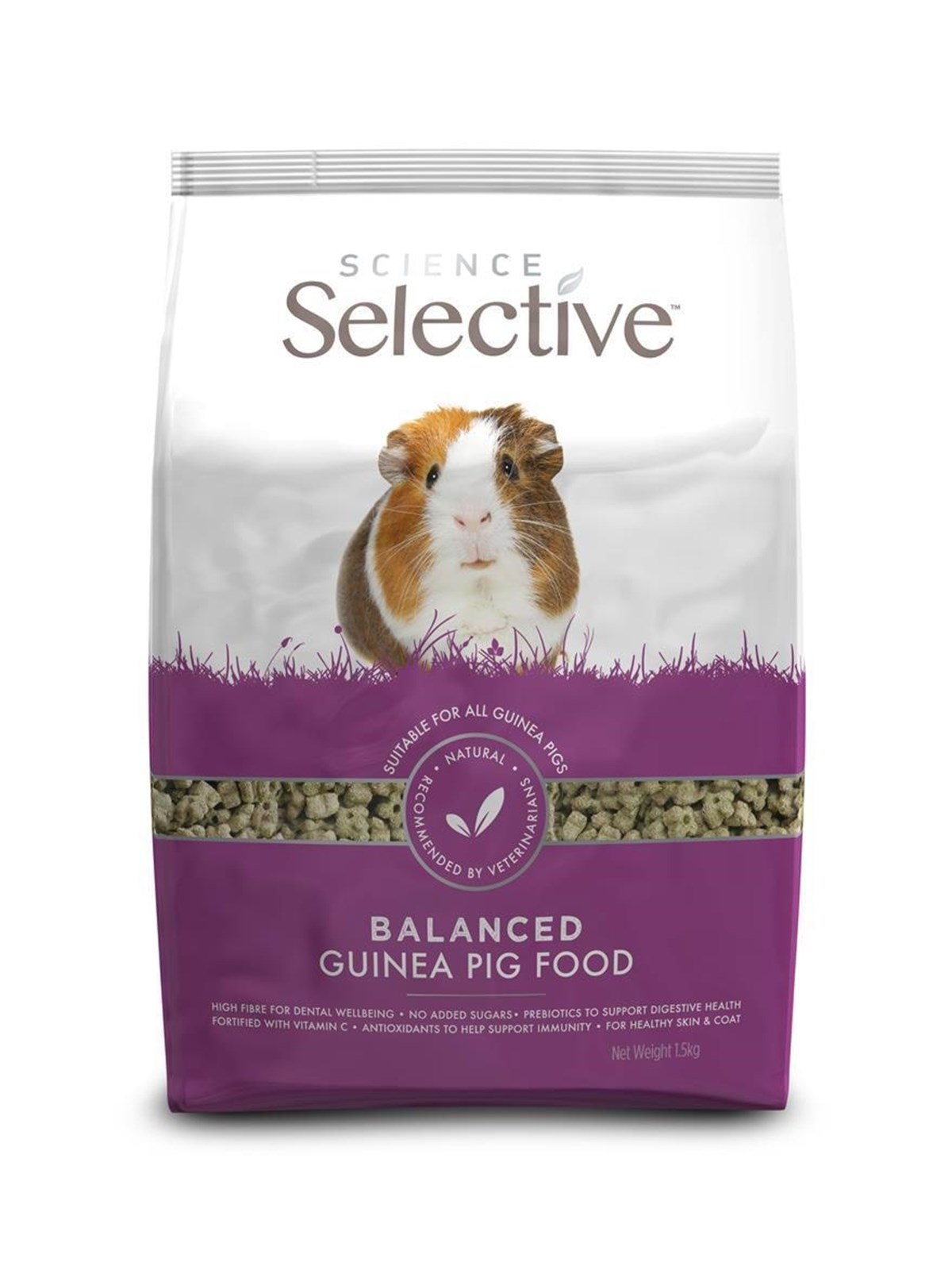 Science Selective Meerschweinchenfutter 1,5kg - Nagetiere - 40076