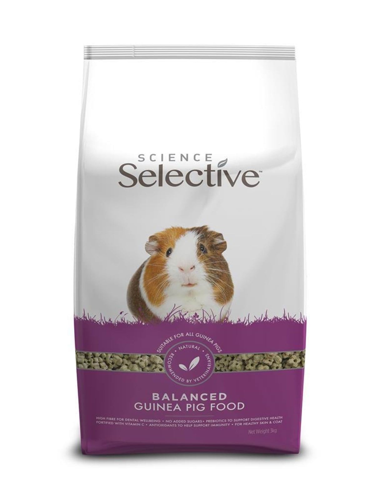 Science Selective Meerschweinchenfutter 3kg - Nagetiere - 40075