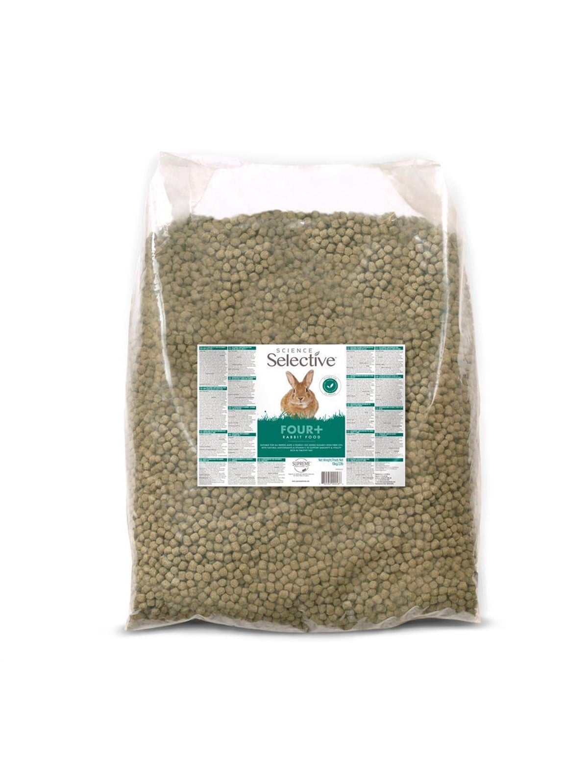 Science Selective Kaninchenfutter Four+ 10kg - Nagetiere - 40068