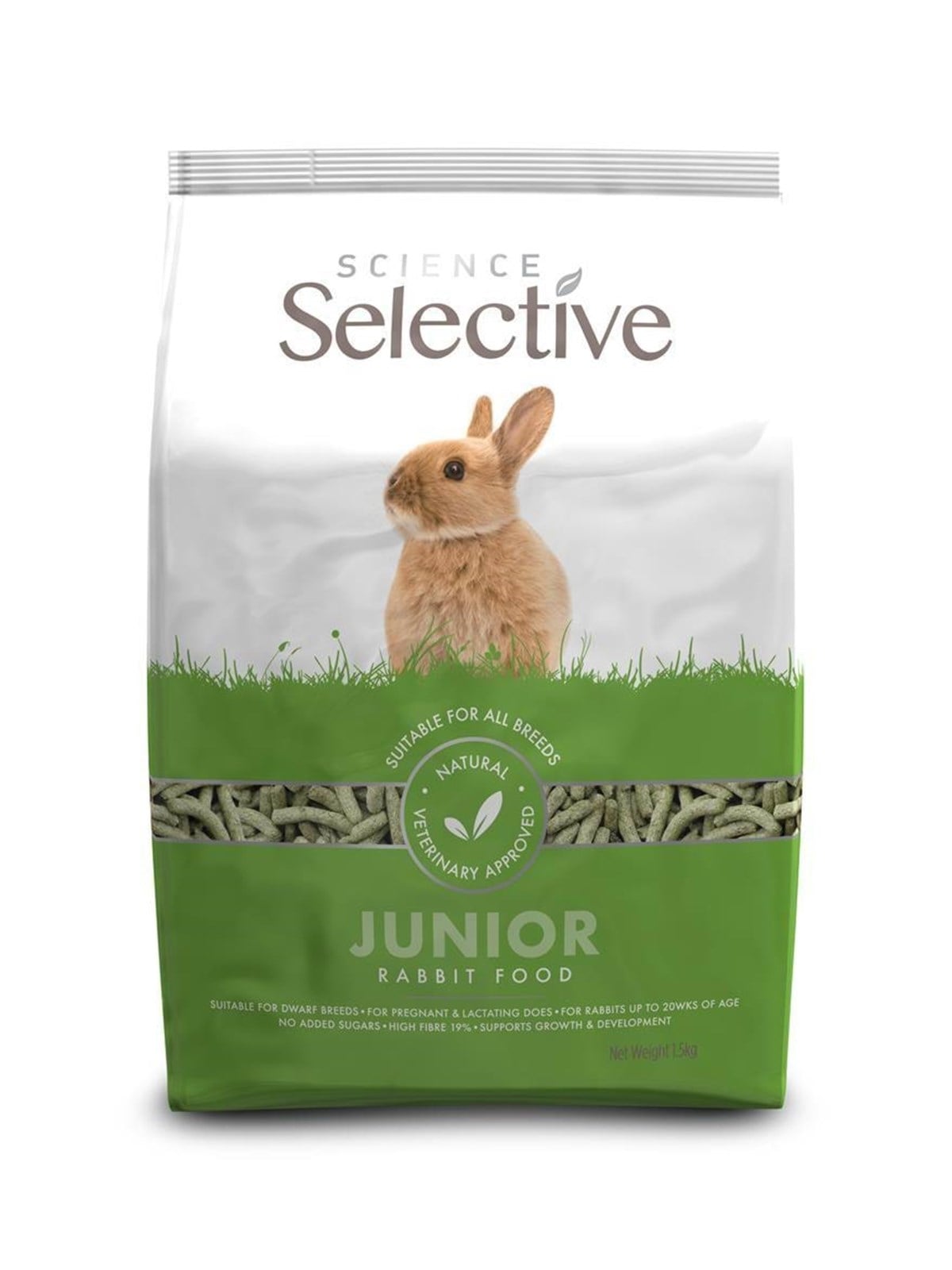Science Selective Junior Kaninchenfutter 1.5kg - Nagetiere - 40067