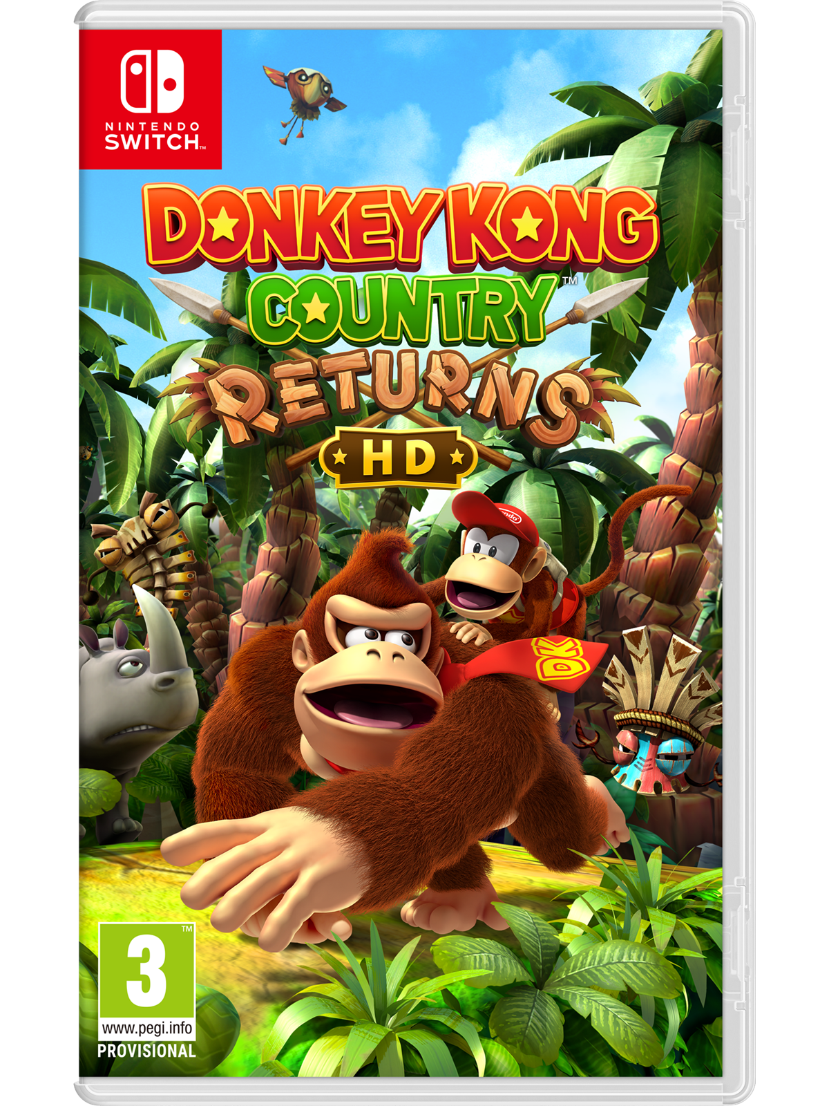 Donkey Kong Country Returns HD - Nintendo Switch - Action - Pegi 3 - Spiele - 0045496512774