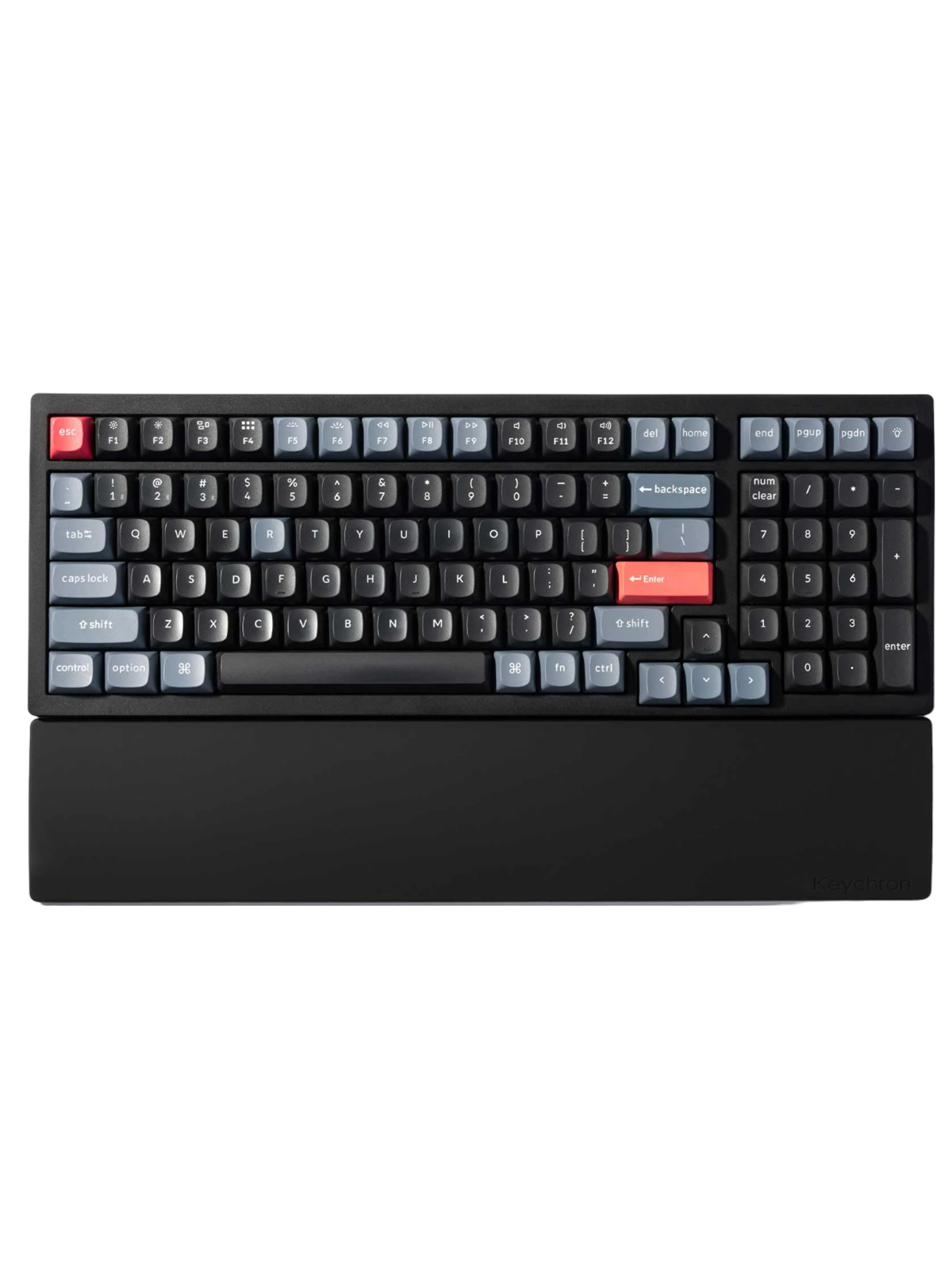Keychron Silicone Palmrest K4 Series / Q5 Series / V5 Series - Handgelenkstütze - Tastaturen - Pr51