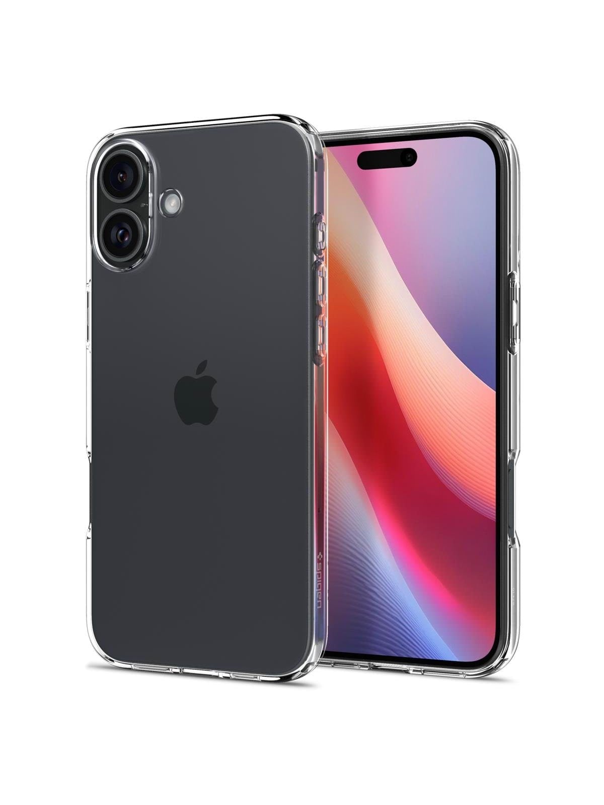 Spigen Liquid Crystal - Crystal Clear - Iphone 16 - Handys Cover Cases - Acs08190